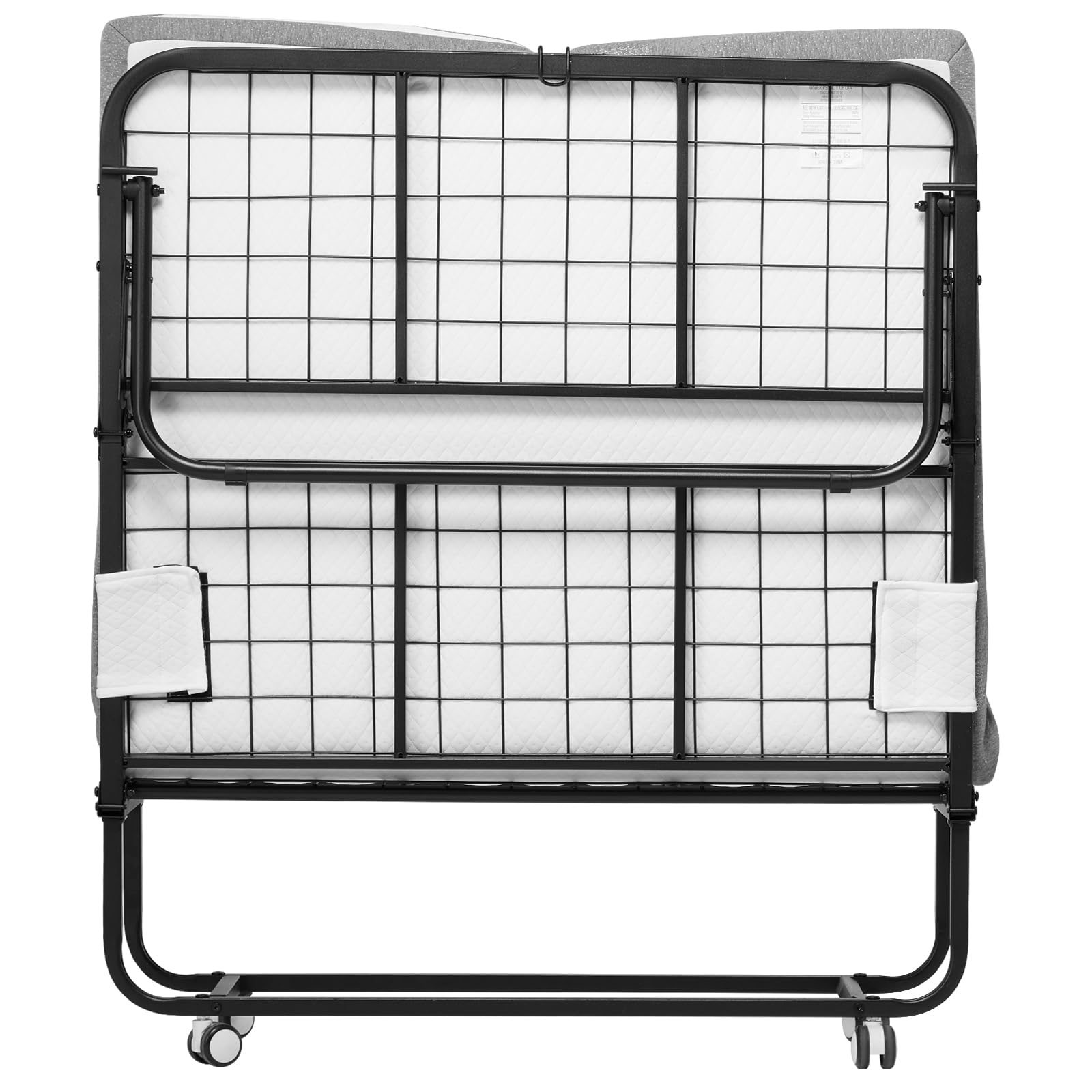 38 in x 75 in Folding Bed with 4 in Mattress, Twin Size Foldable