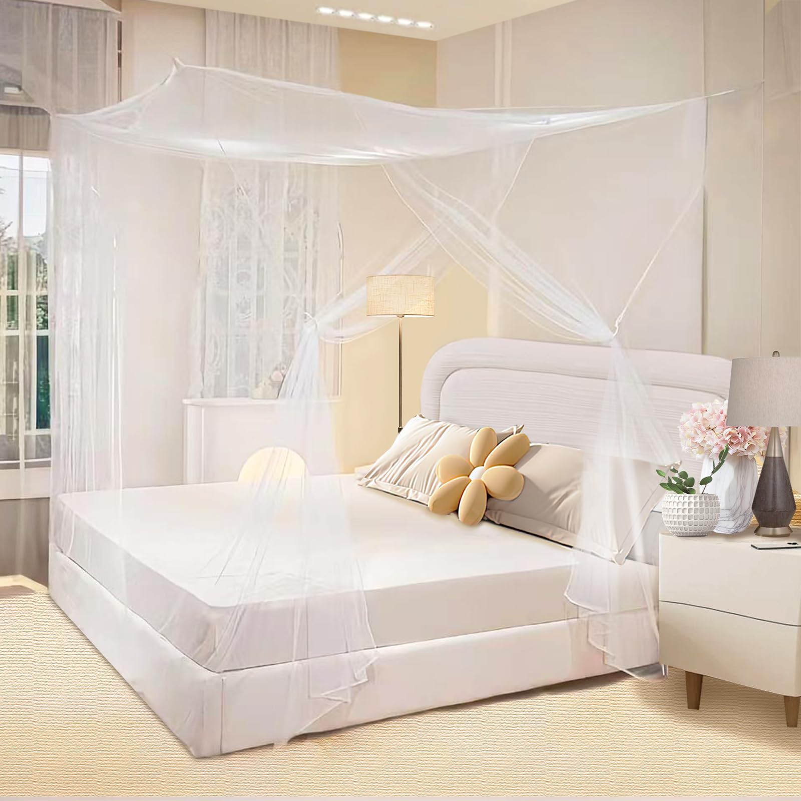 Mosquito Net for Patio Bed Tent King Size Portable Mosquito