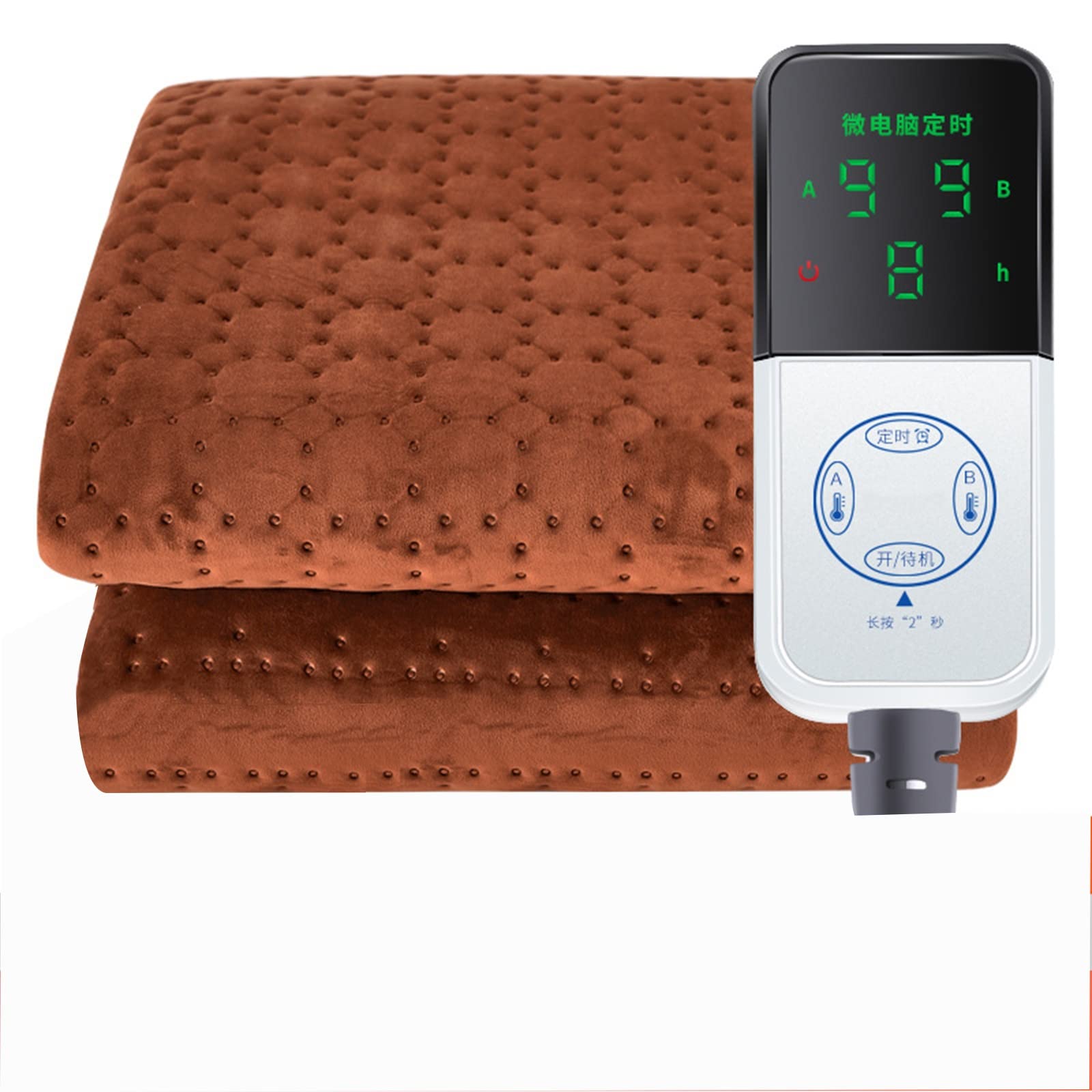 Blanket, 9-Speed Adjustment, Any Timer, Zoned Temperature Control