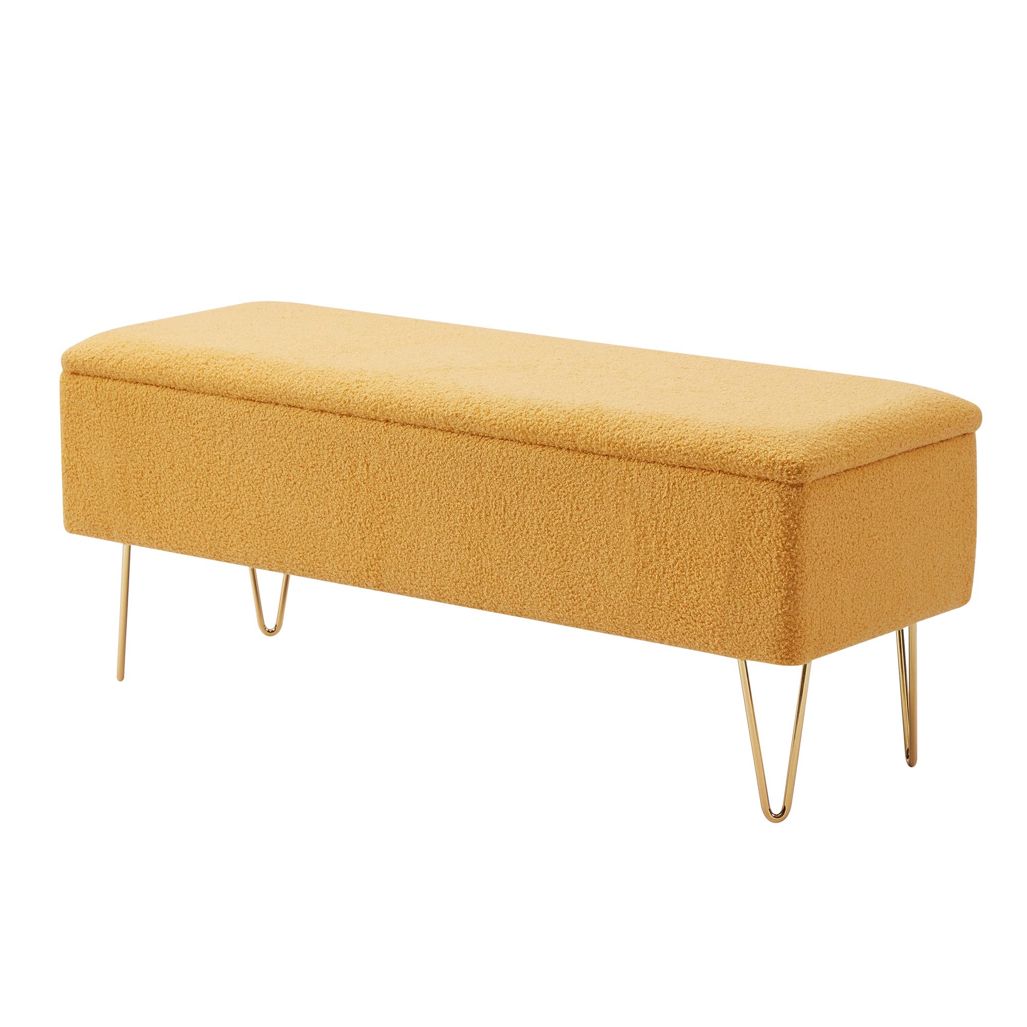 43.3" Storage Bench for Bedroom, End of Bed Storage Bench for Entryway