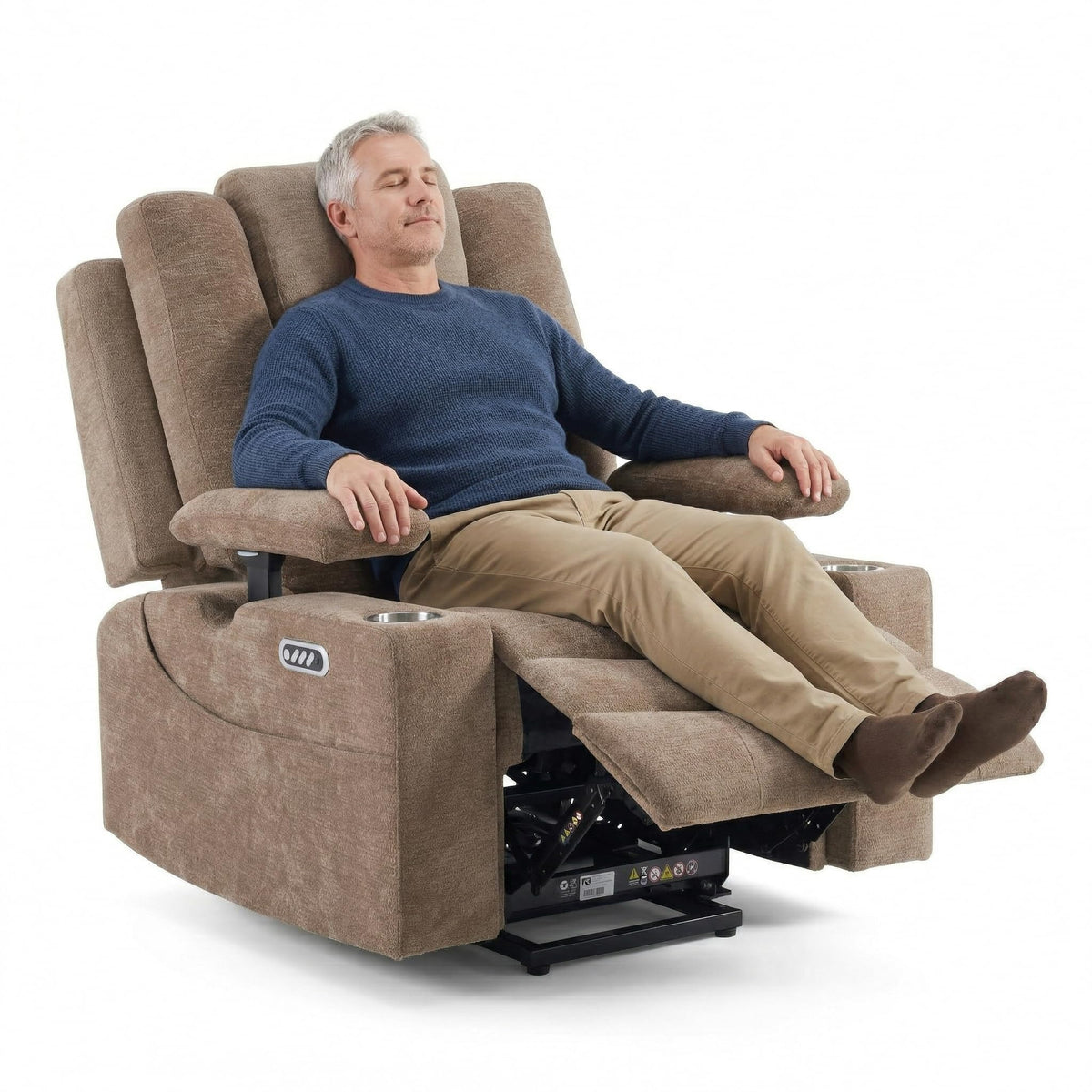 Power Lift Recliner Chair with 3-Motor System