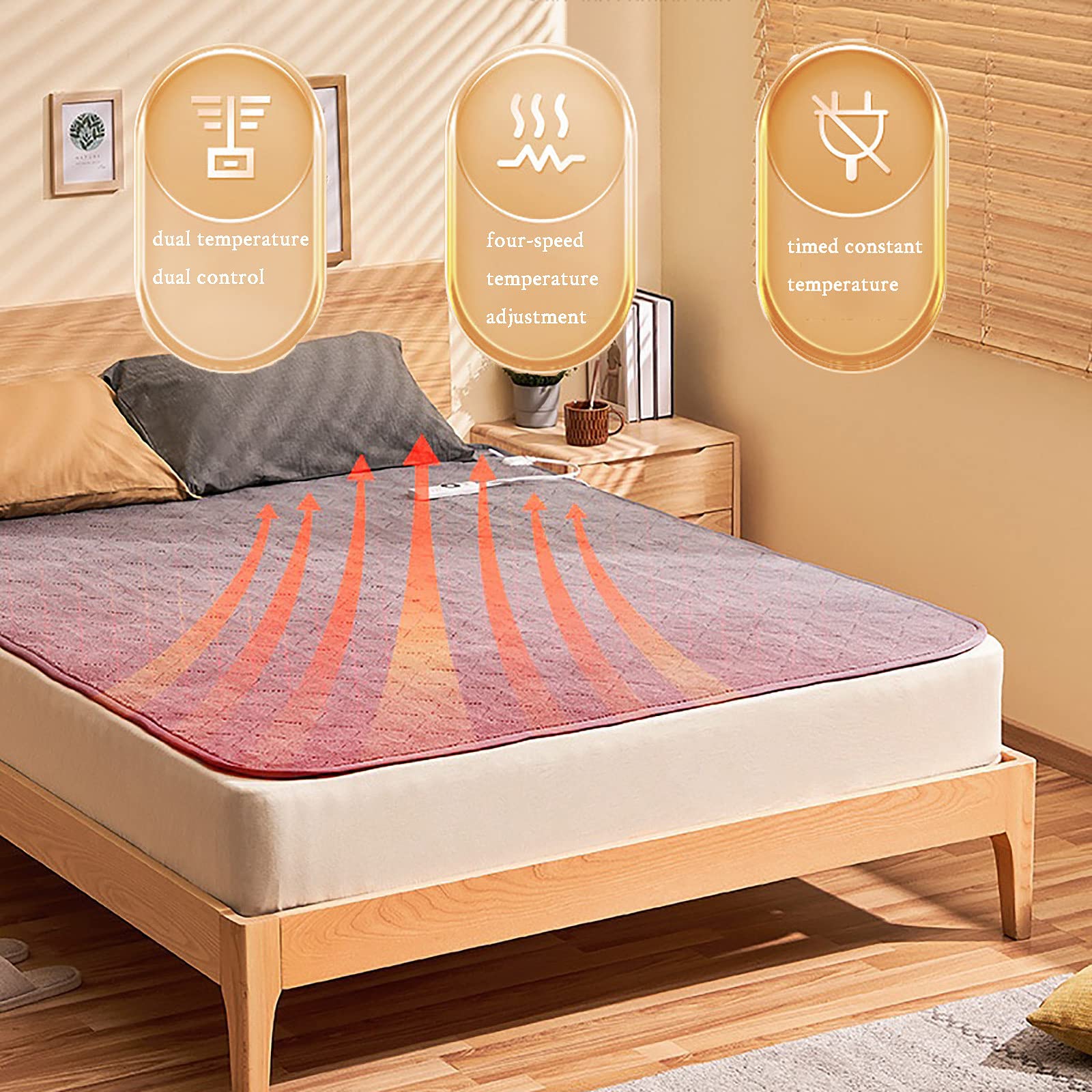Comfort Control Electric Blanket Control with 4 Heat