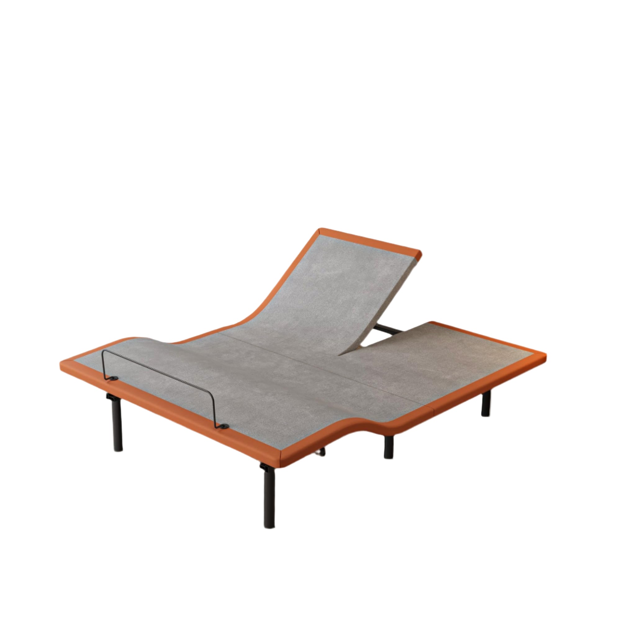 Adjustable Bed Frame with Split Top Queen Size Smart Bed with Massage
