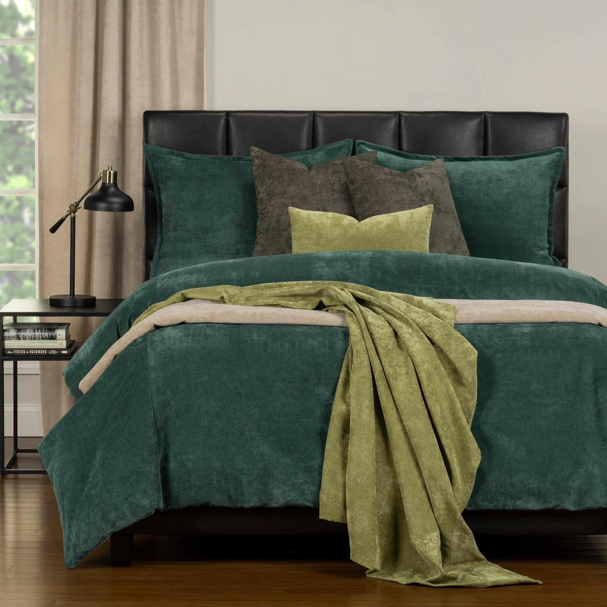 Mixology Padma 7 Piece Duvet Cover and Insert Set Lagoon King 7 Piece