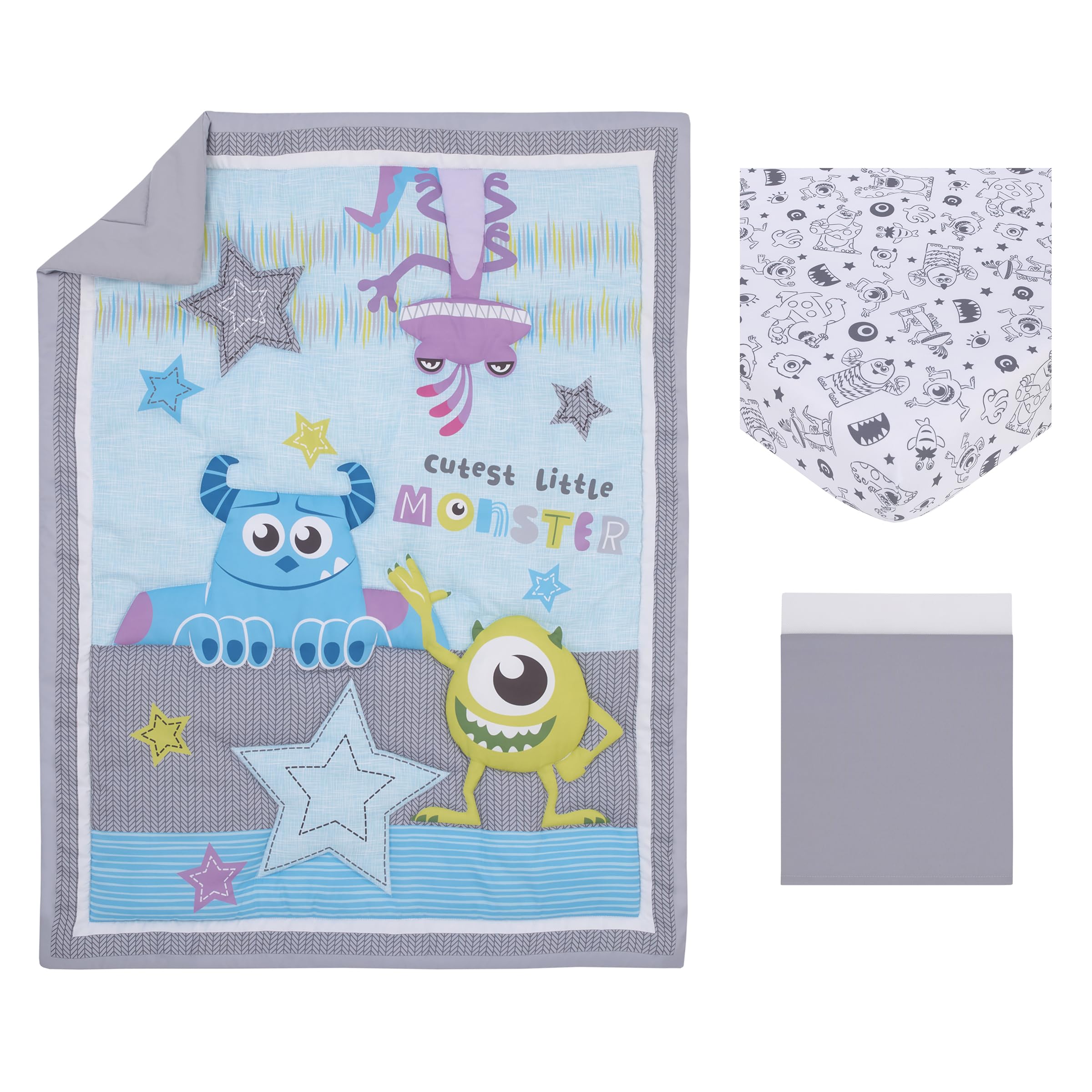 Disney Monsters, Inc. Cutest Little Monster Turquoise