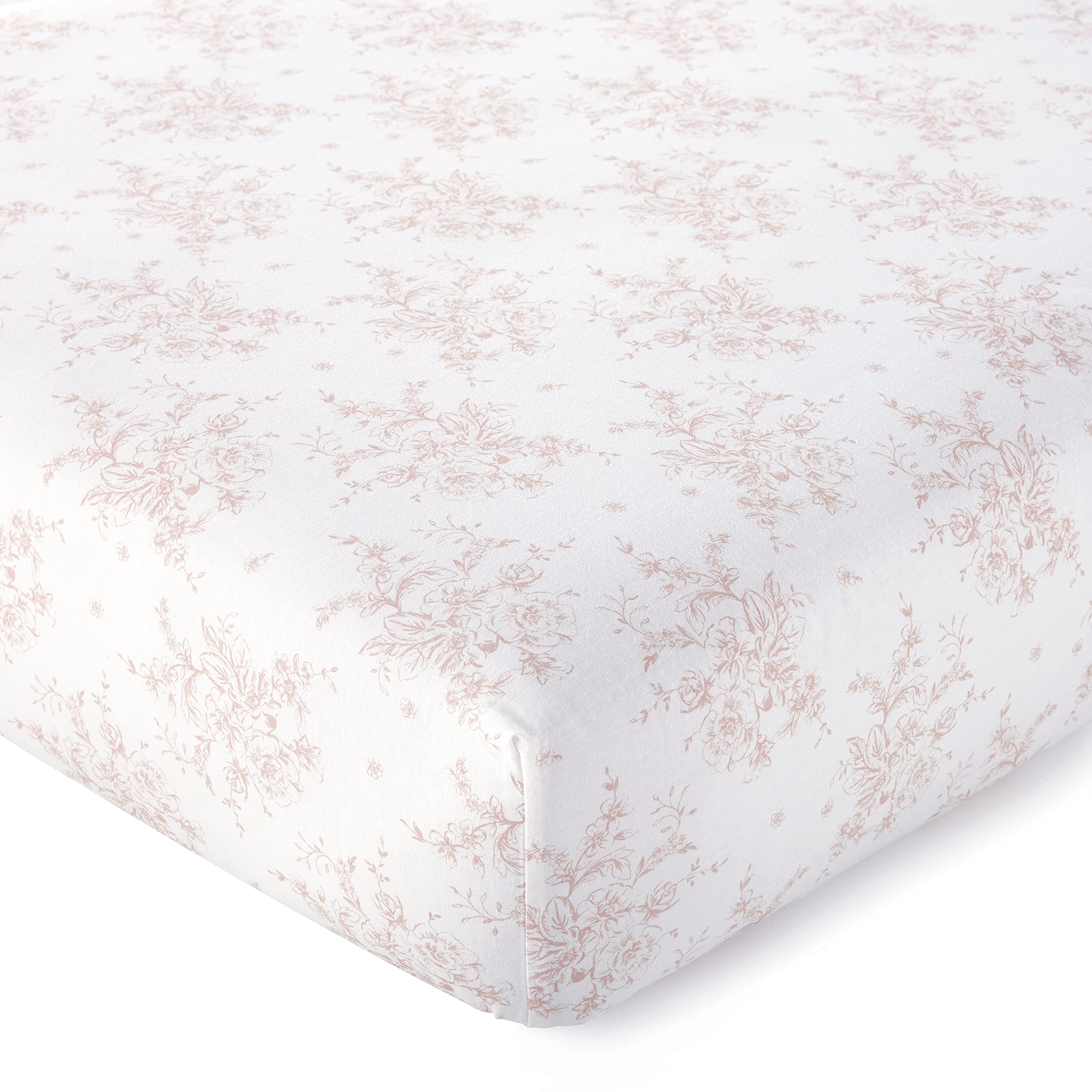 Heritage Crib Bed Set - Baby Nursery Set - Blush Velvet - Rich Velvet