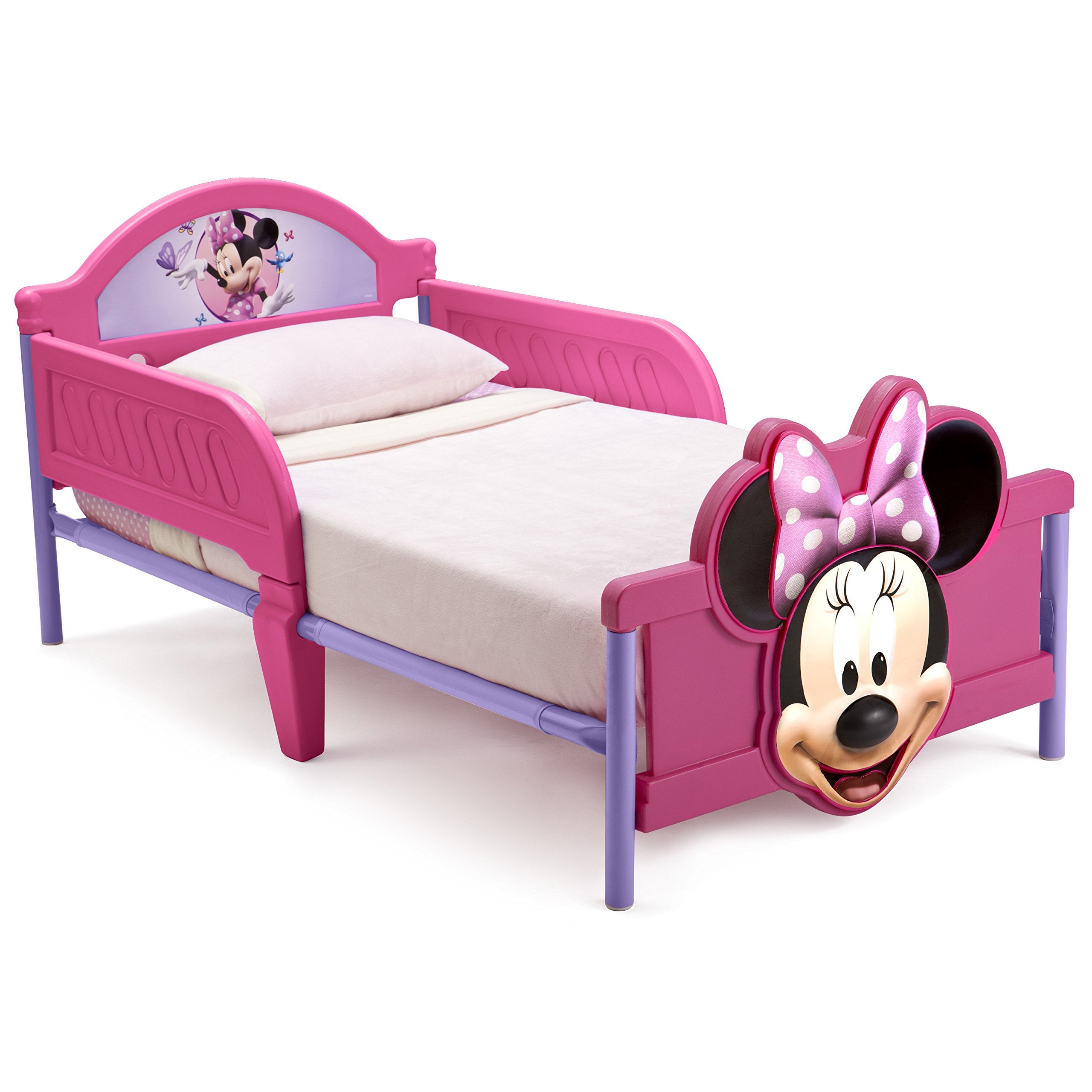 3D-Footboard Toddler Bed, Disney Minnie Mouse