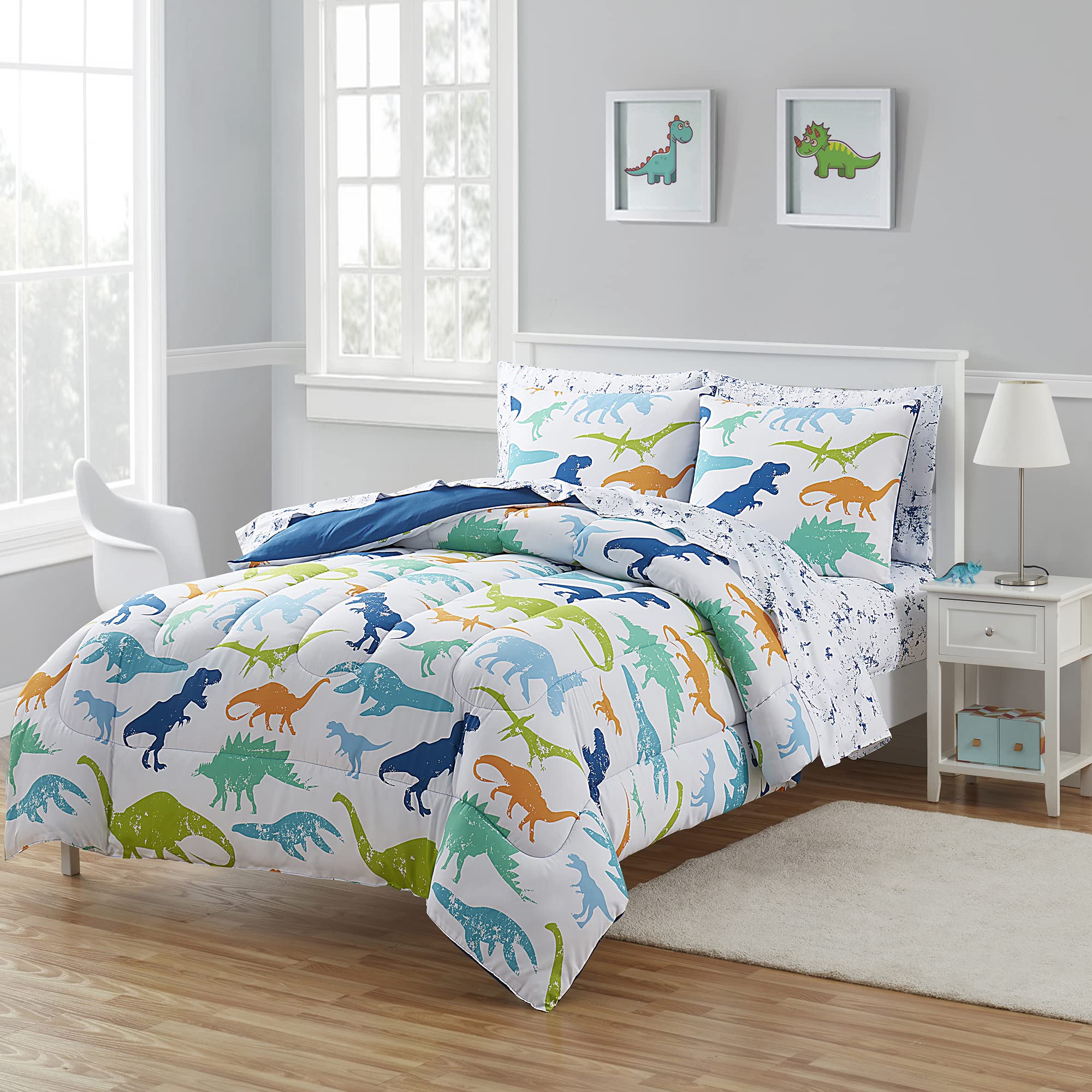 Bag for Boys and Girls Toddlers Printed Sheet Set and Comforter,