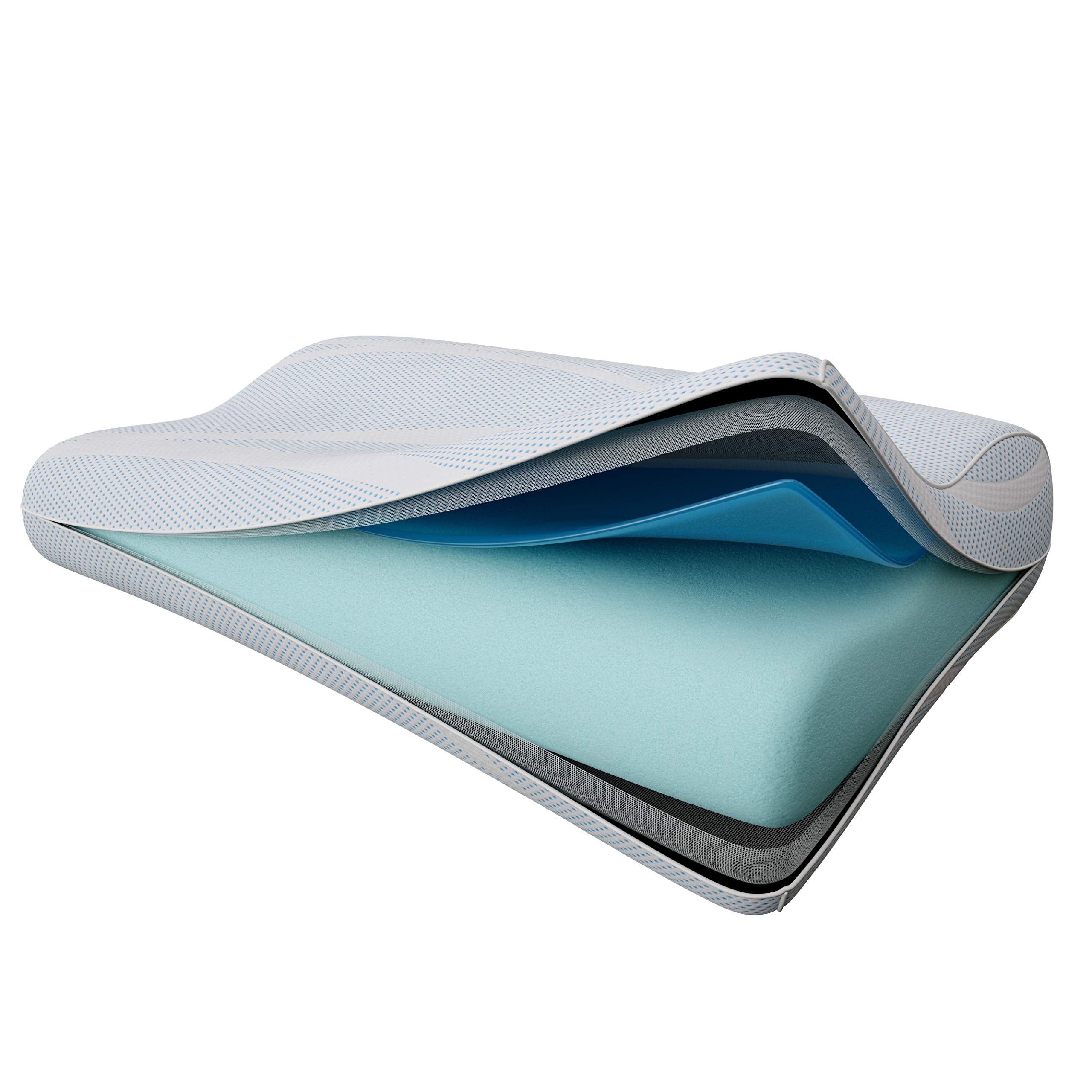 Breeze,Cooling,Neck,Pillow,Medium,Firm