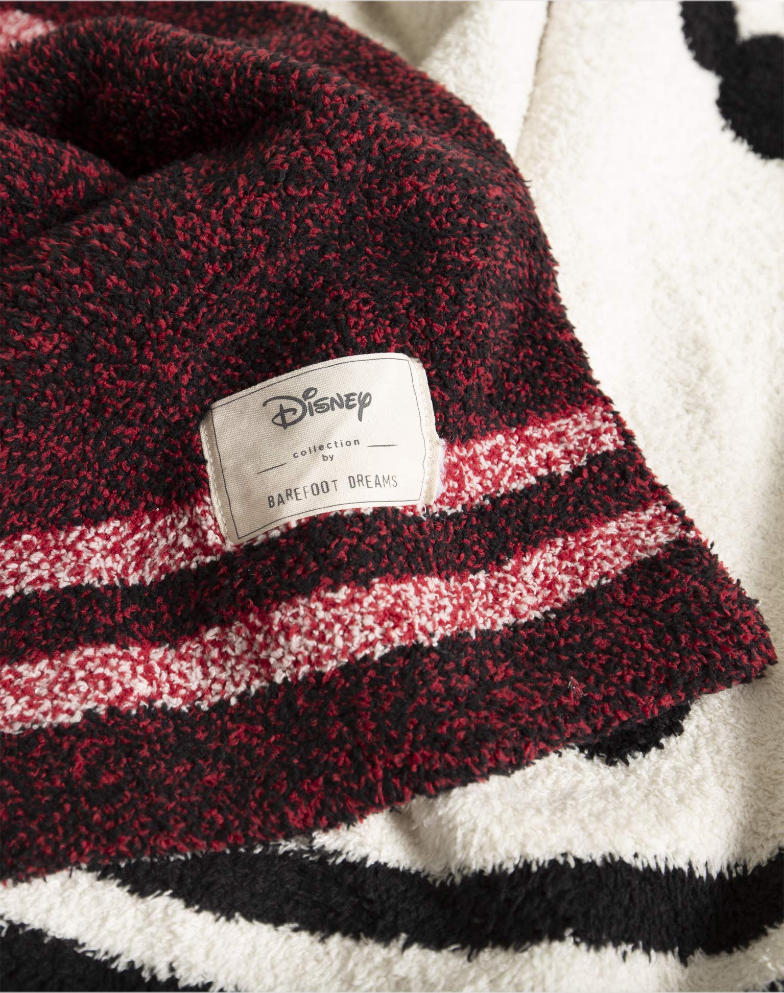 CozyChic Classic Disney Logo Throw, Blanket, Cream