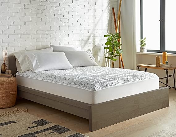 Full Mattress Protector by PURE BAMBOO, Waterproof - Viscose Derived from Bamboo