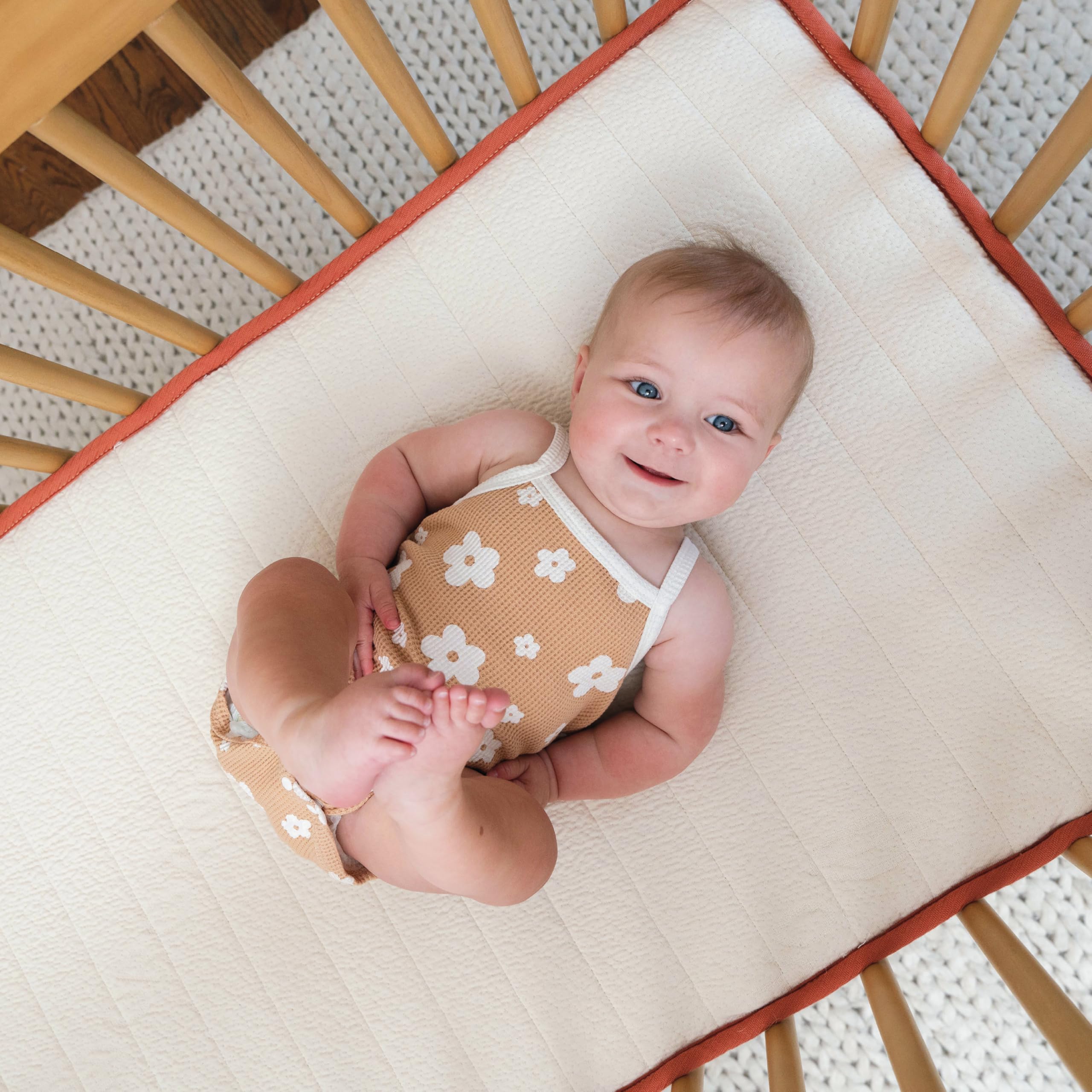Avocado Mini Crib Mattress - GOTS, Made Safe & GREENGUARD Gold Certified