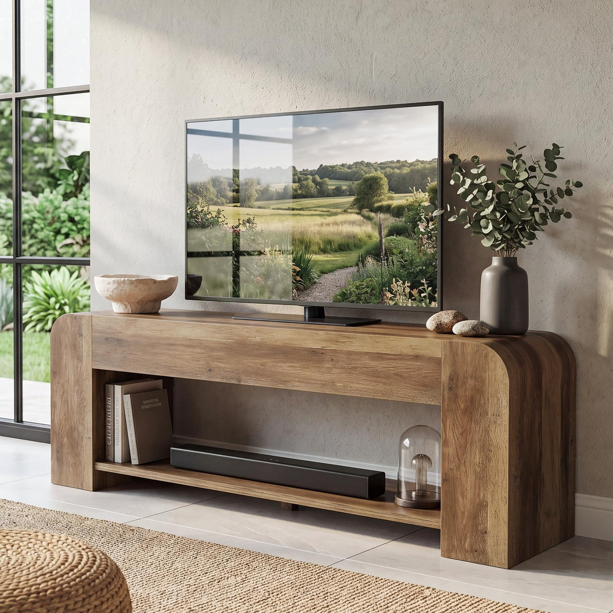 63" 2-Tier TV Stand for 55/65/70" TVs