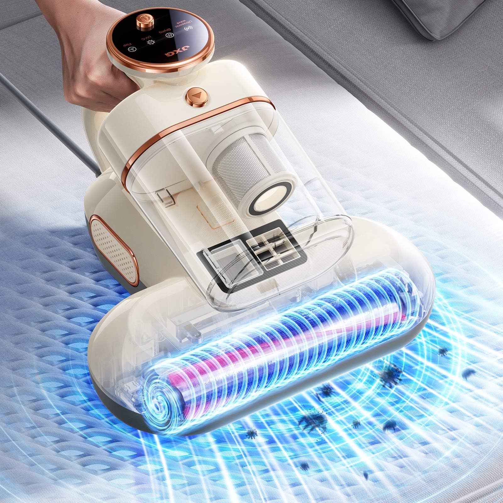 Mattress Vacuum Cleaner [17KPA，500W] Bed Vacuum Cleaner