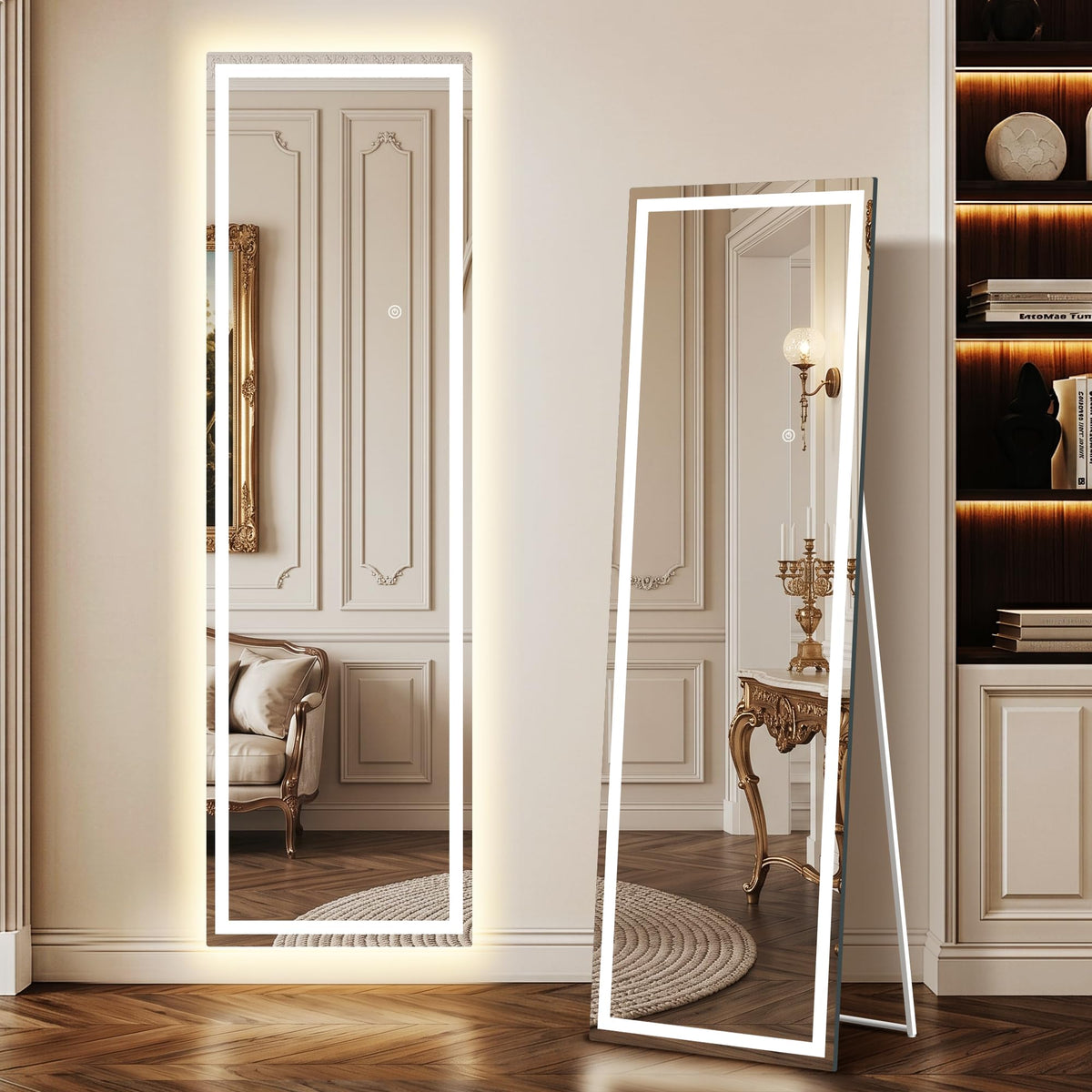 LED Full Length Mirror with Lights