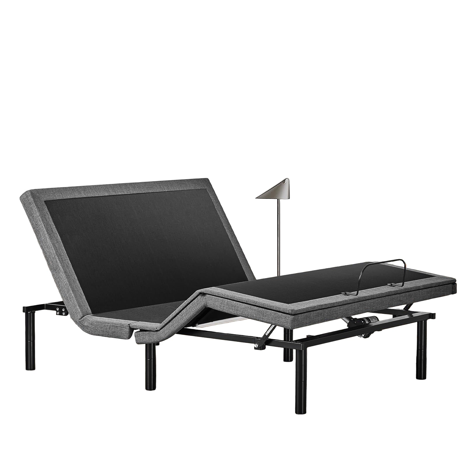 Queen Adjustable Bed Frame, Ergonomic Electric Bed Base