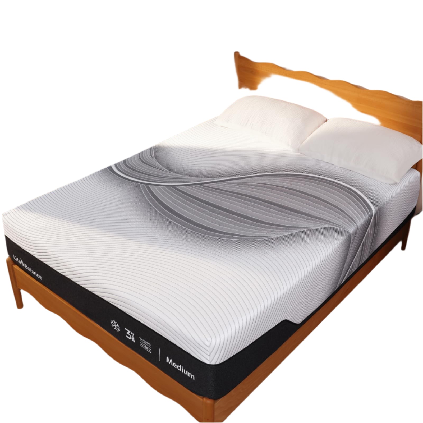 12 Inch Queen Size Mattress, Elite Support Hybrid Mattress Memory