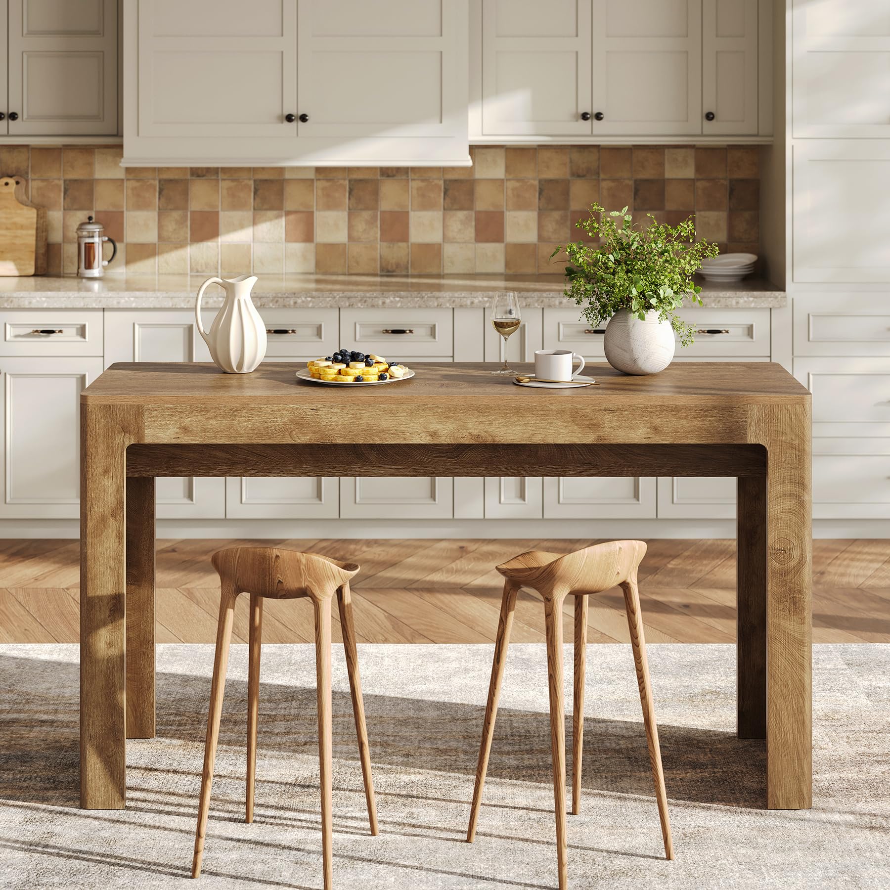 Counter Height Bar Table, 63"