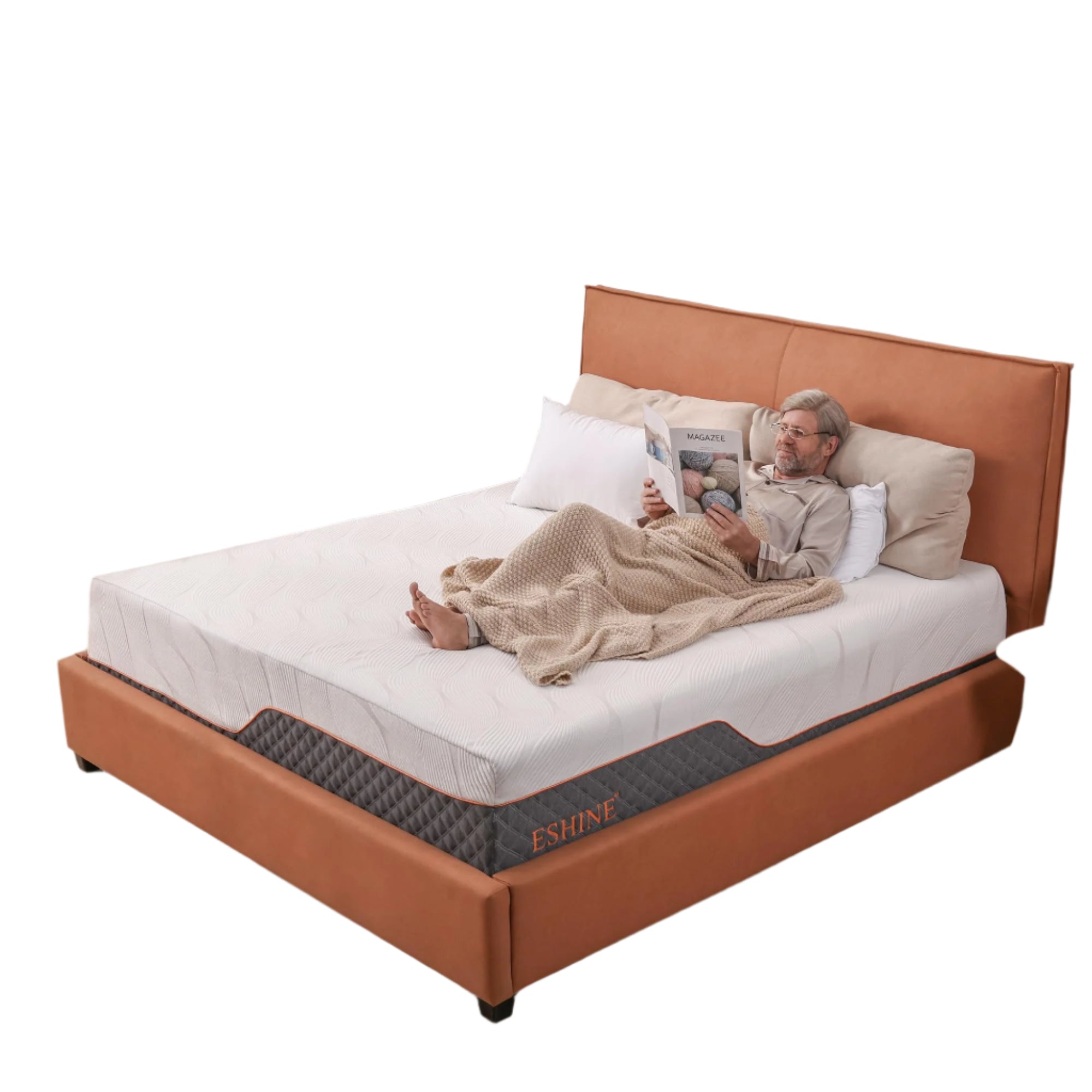 4 Inch Memory Foam Hybrid Mattress Queen - 609 Independent Pocket Innersprings