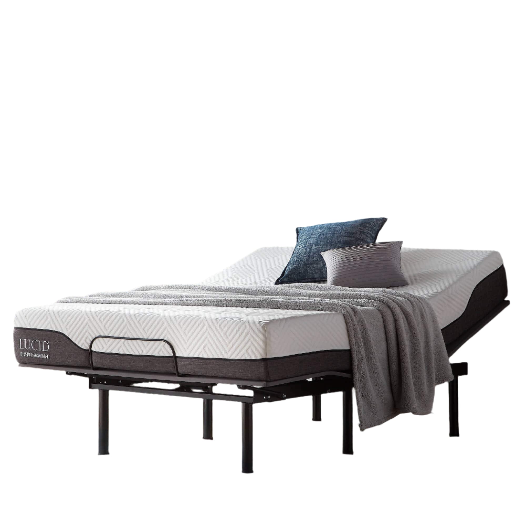 L150 Adjustable Base – Bed Frame with Head and Foot Incline – Wireless Remote Control