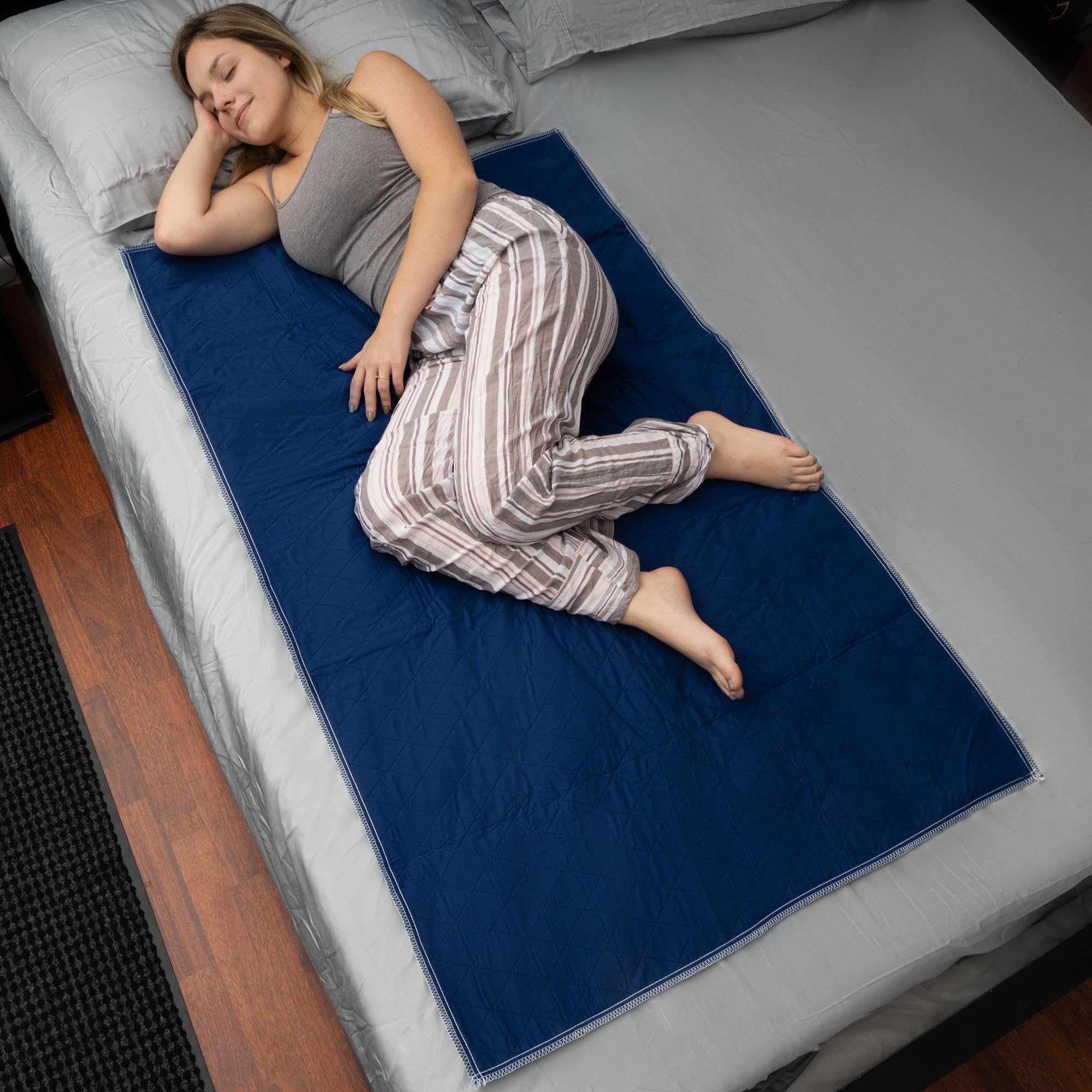 Waterproof Mattress Protector, 2 Pack - Dark Colored to Hide Stains