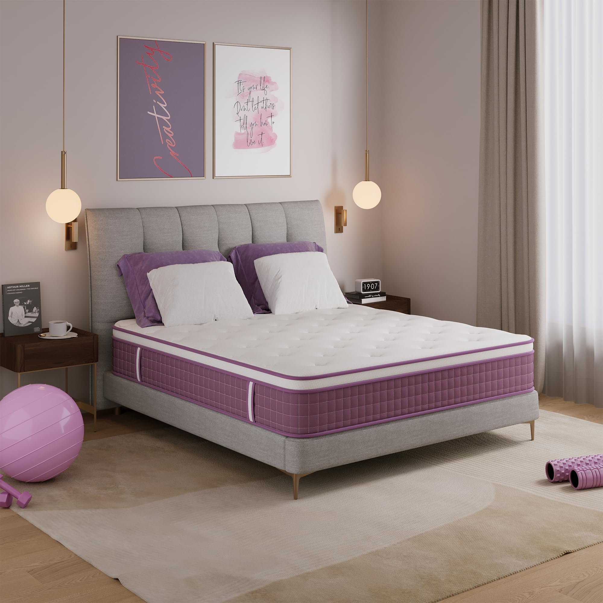Mattress, 12 Inch Memory Foam