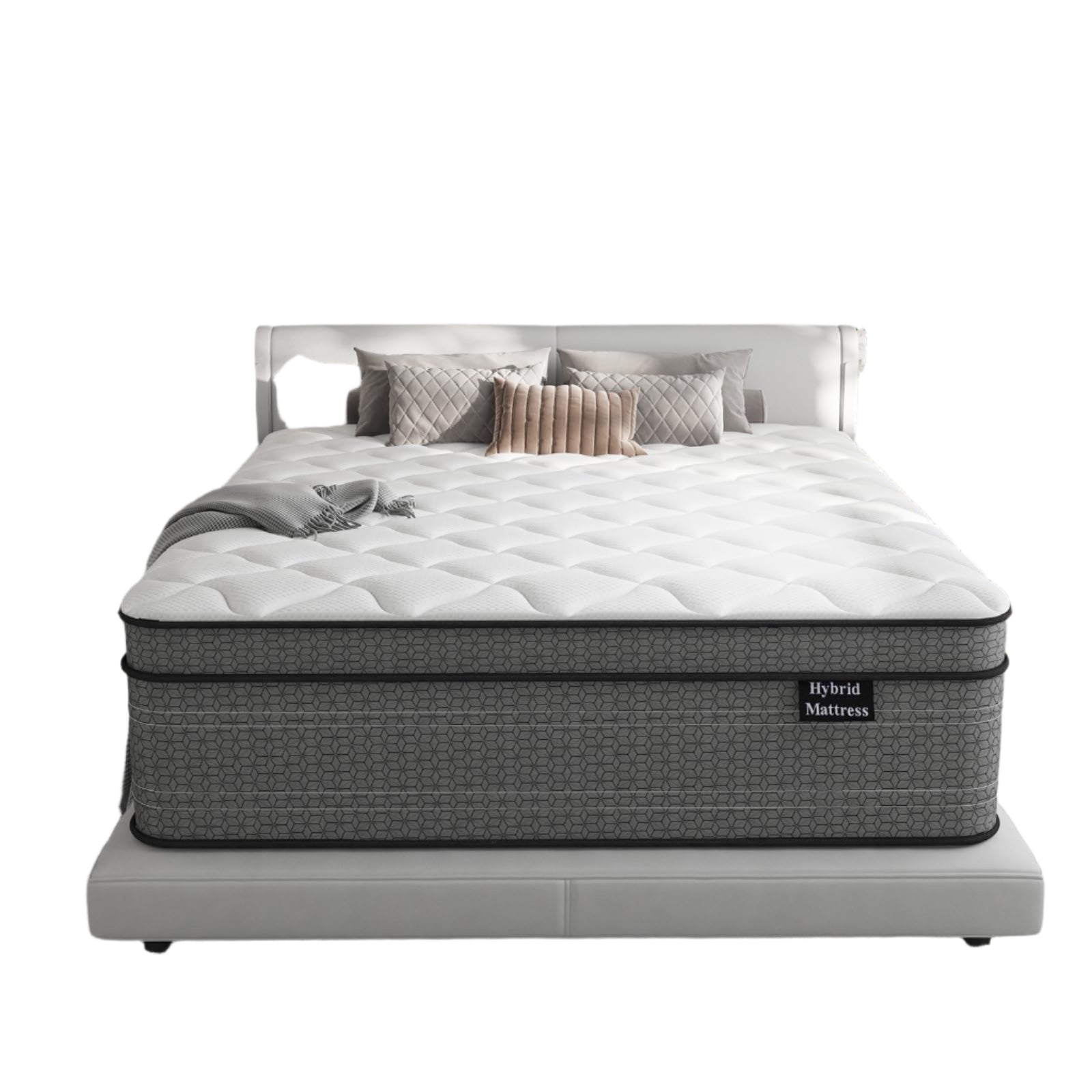 Queen Mattress, 12 Inch Hybrid Queen Bed Mattress in a Box