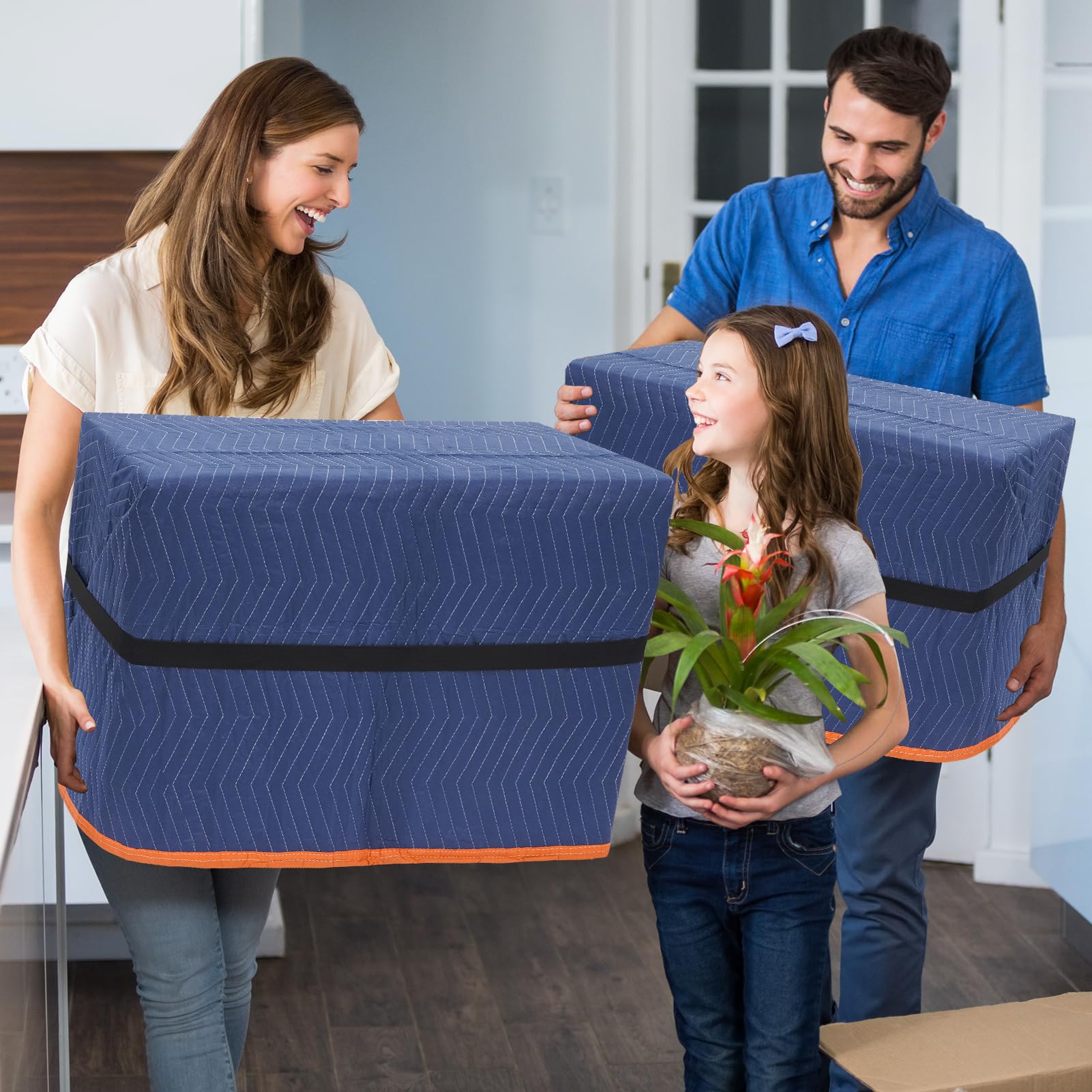 Pack Moving Packing Blankets- 72x80 in (26.4lb/dz) Heavy Duty Moving