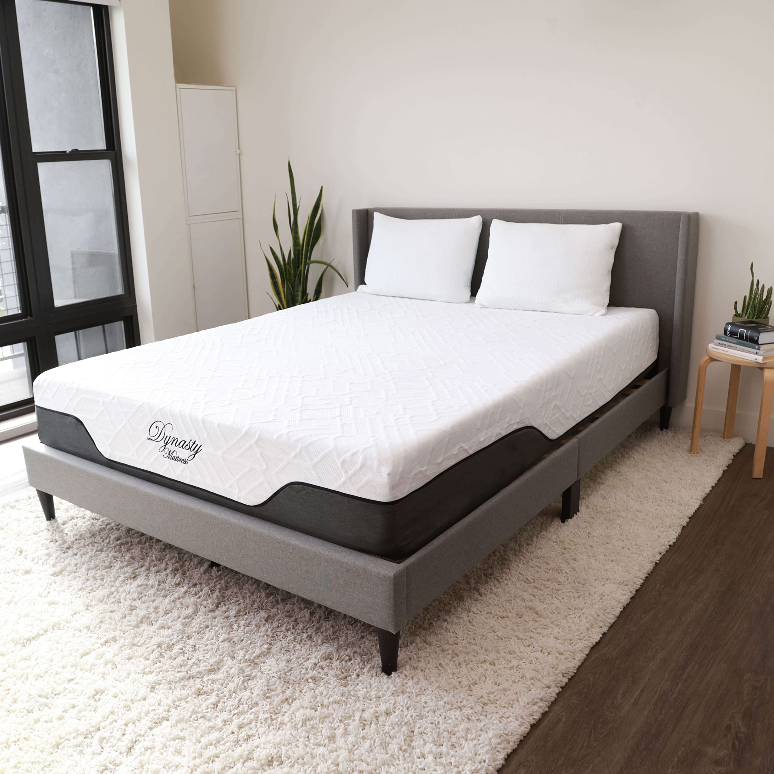 10 Inch CoolBreeze Gel Memory Foam Mattress Bed King/Extra Firm