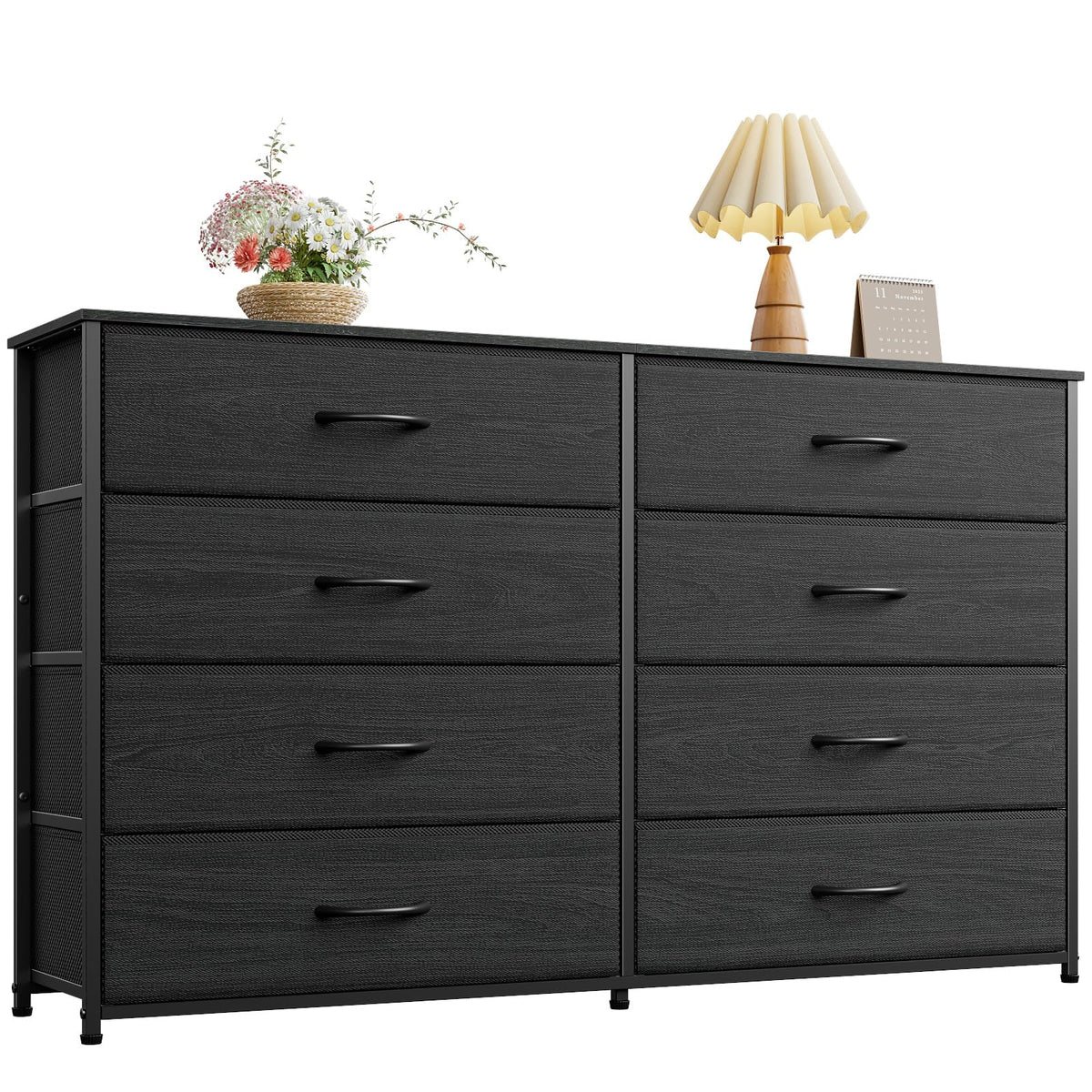 8-Drawer Dresser with TV Stand Top