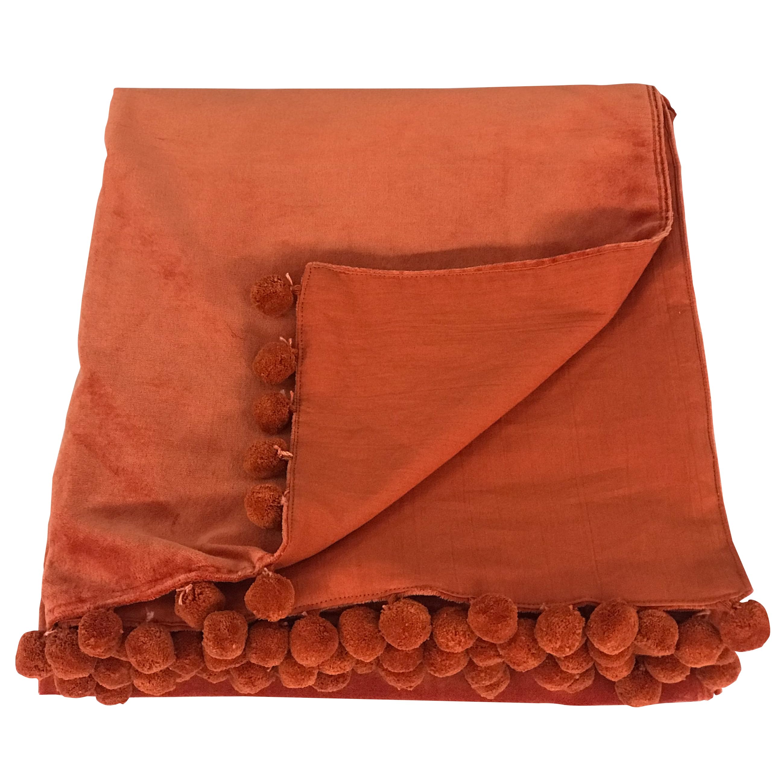 Velvet Throw Blanket - Sofa Throw Blankets Made of Cotton Velvet