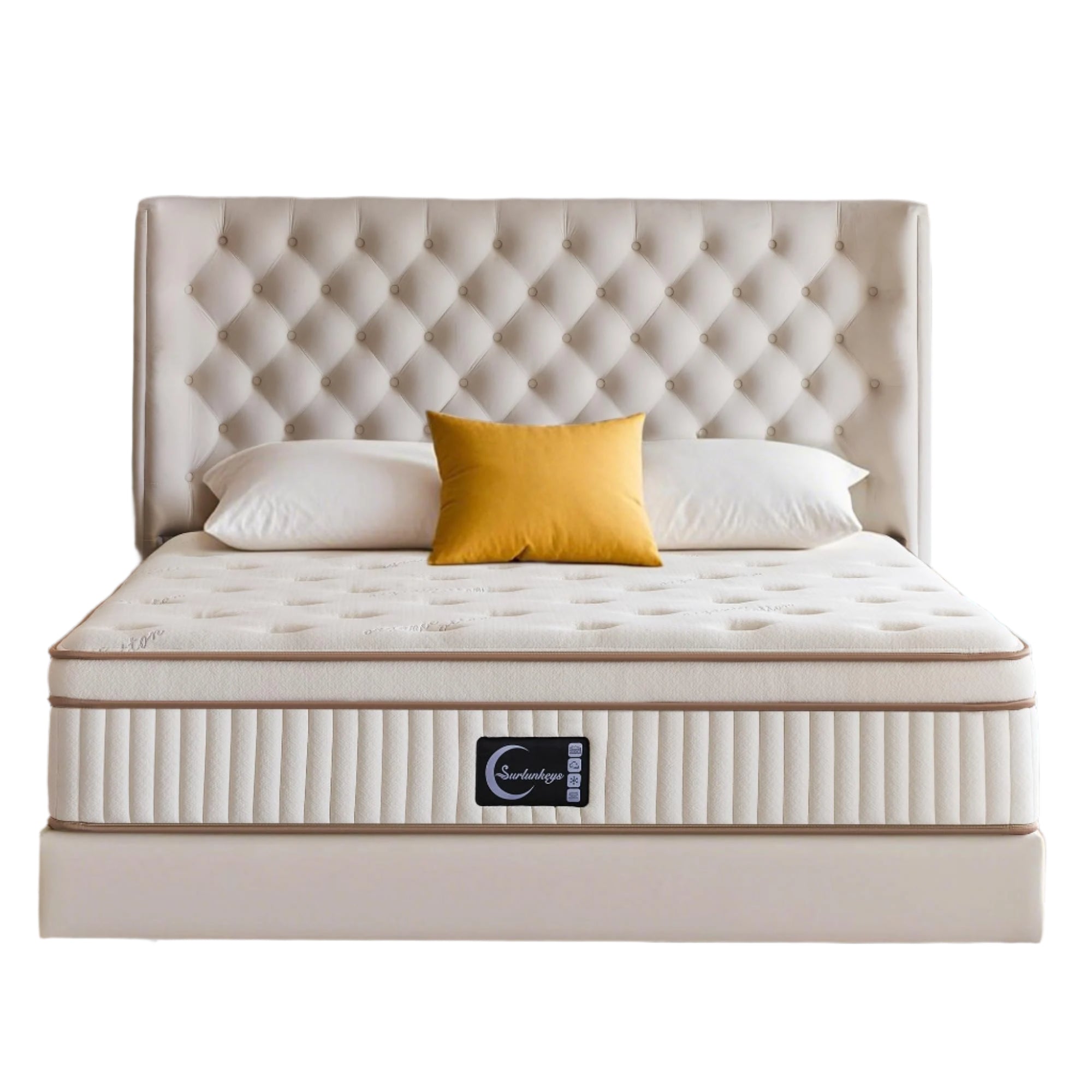 Gel Foam Hybrid Mattress - Euro Top 14 Inch King Mattress