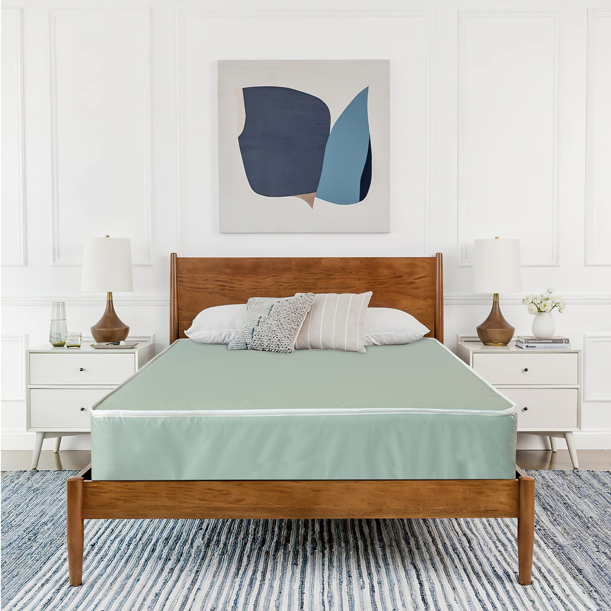 9-Inch Medium Firm Water-Resistance Vinyl Innerspring Mattress