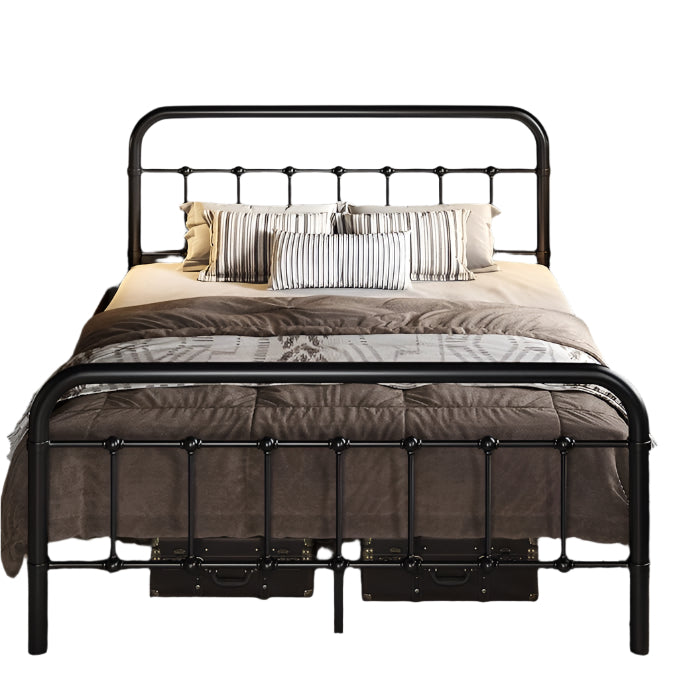 Queen Size Metal Platform Bed Frame