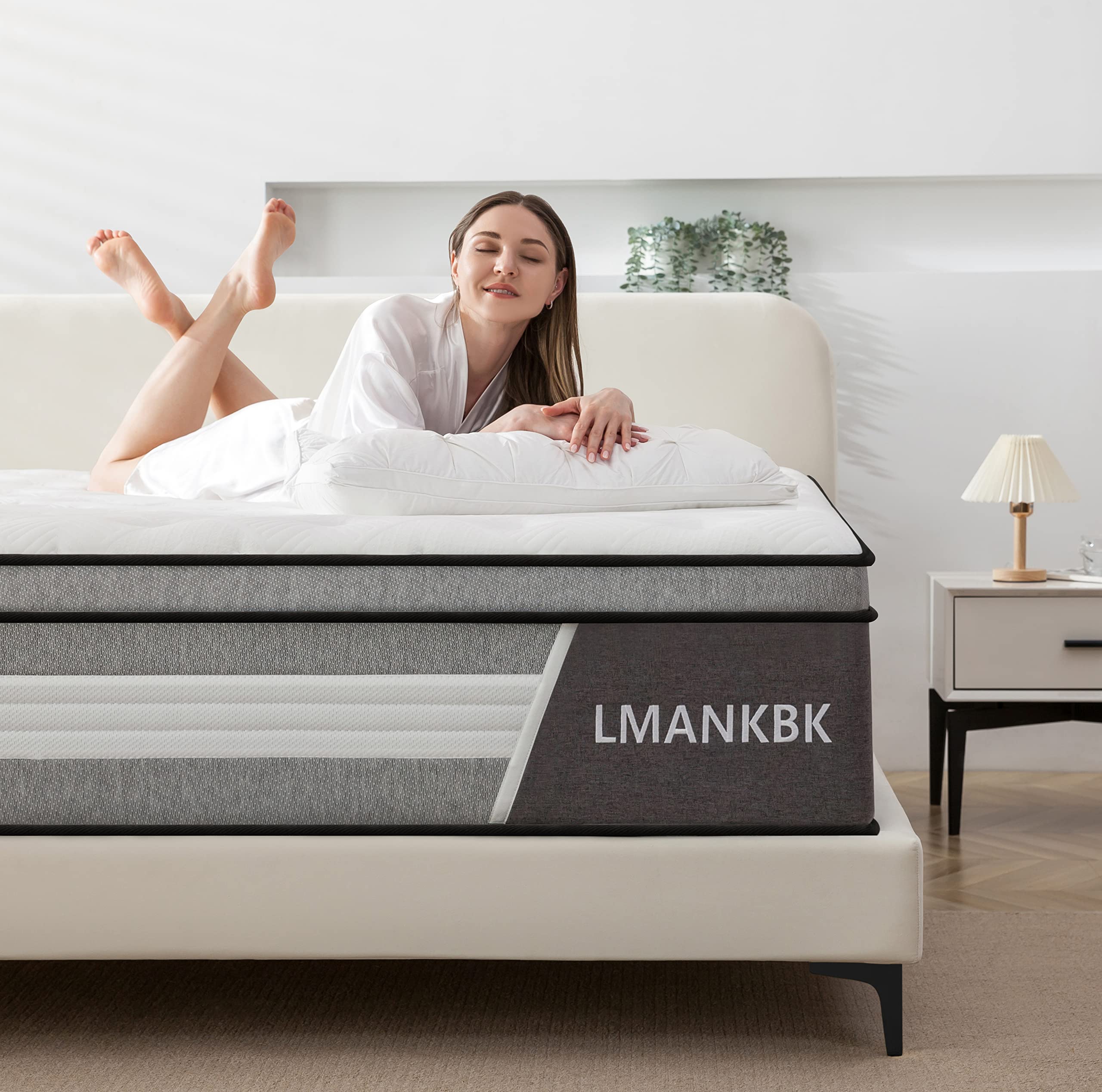 12 Inch Innerspring Hybrid Mattresses in a Box with Gel Memory Foam