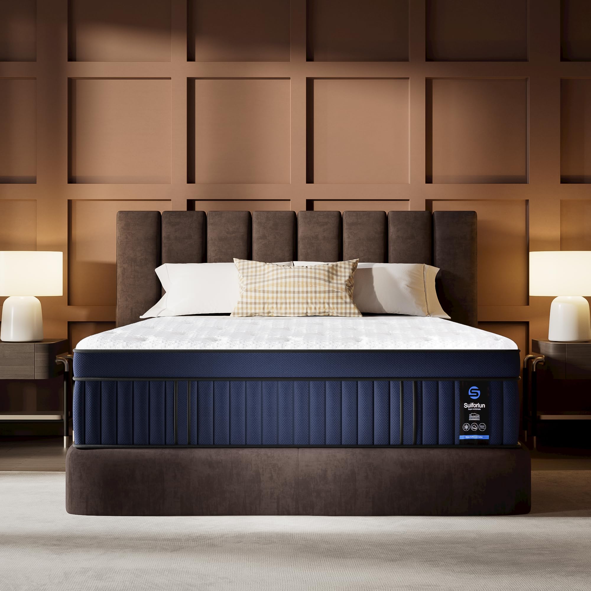 Classic Hybrid Mattress - Firm - Contouring Memory Foam & Innerspring Coils