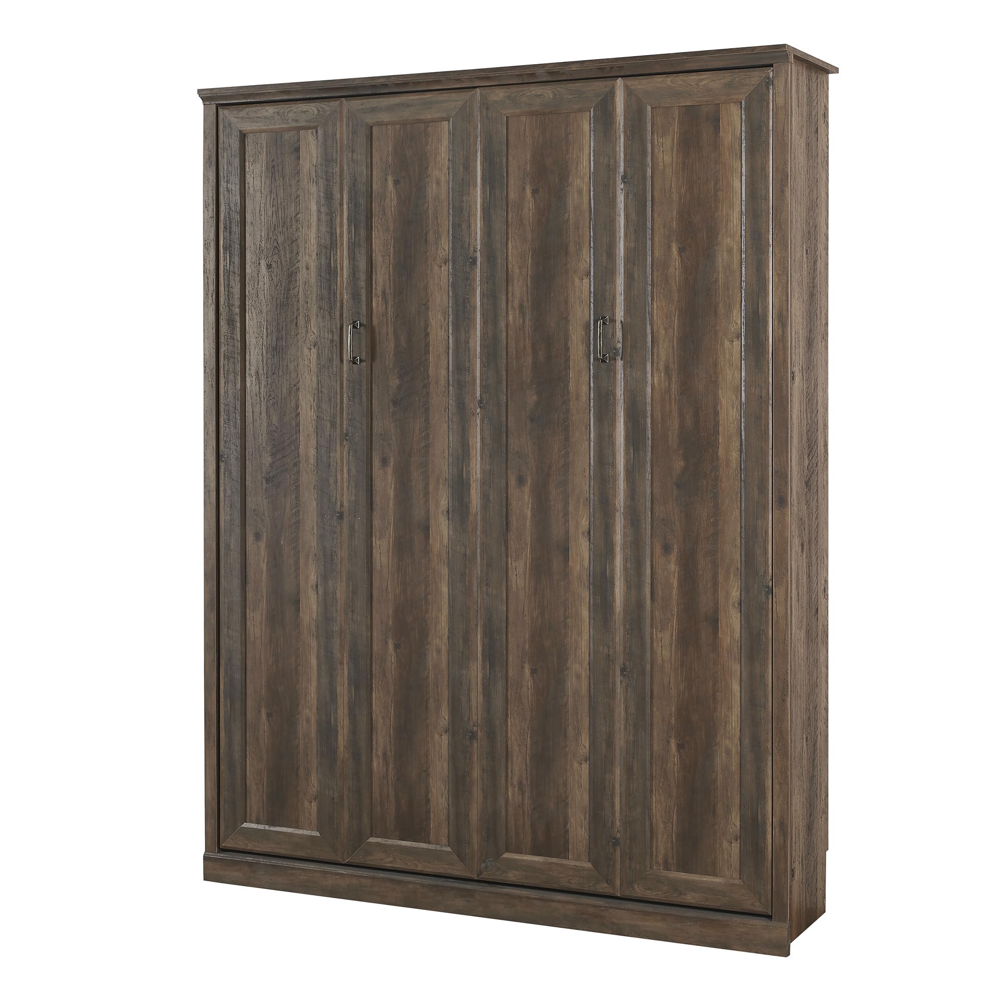 Designs Queen Size Murphy Wall Bed Cabinet, Brown