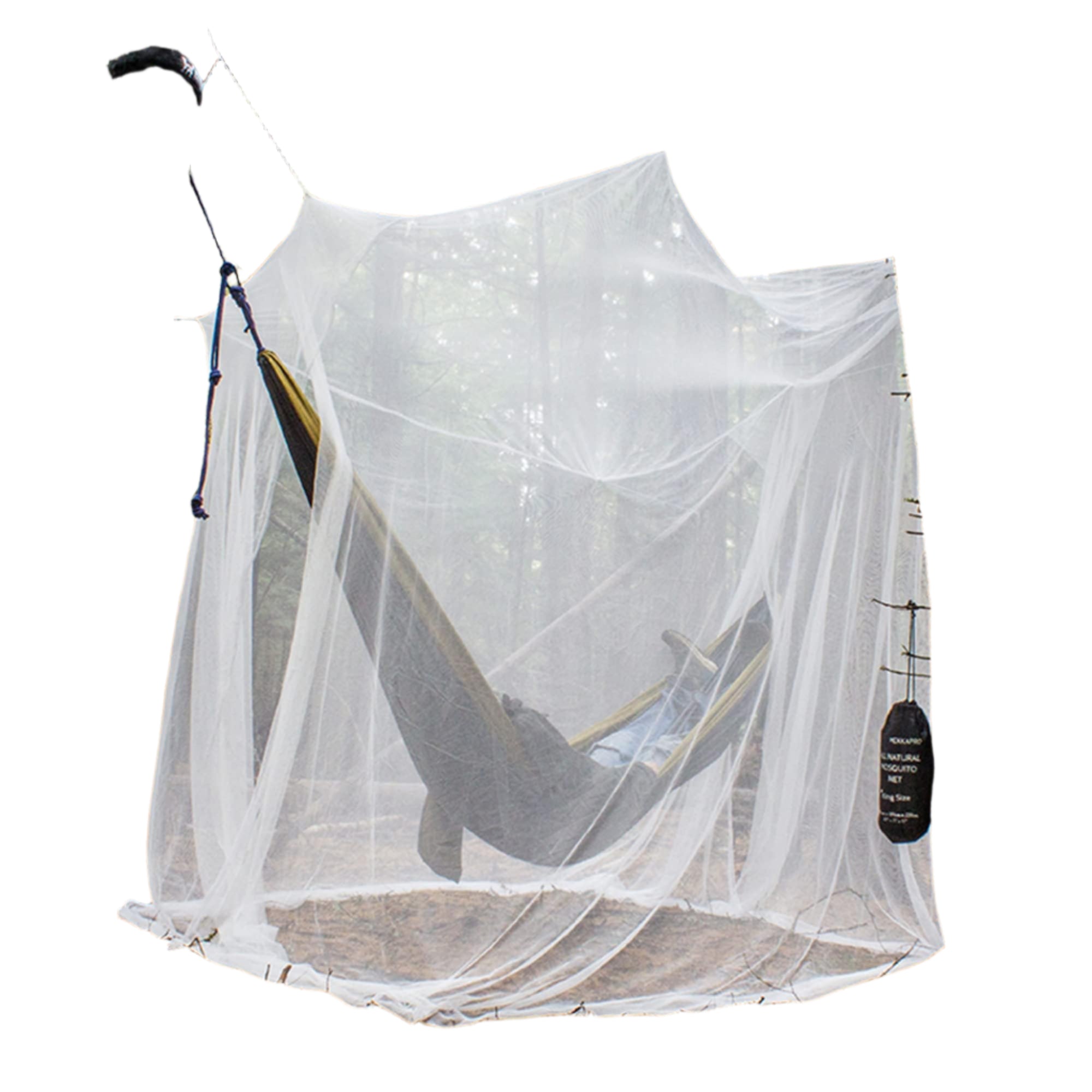 Ultra Large Mosquito Net with Carry Bag, Large 2 Openings Netting Curtains