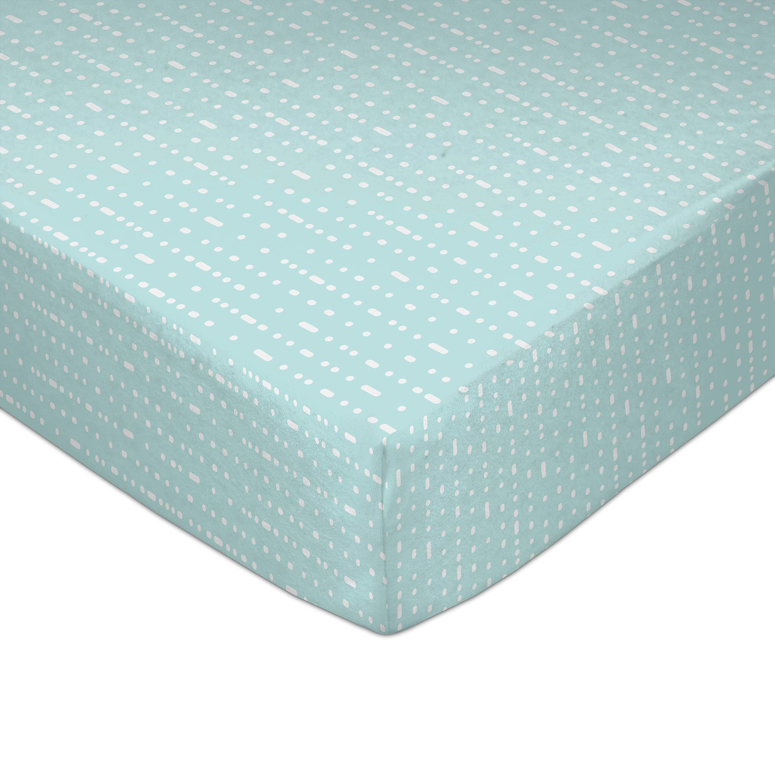 4-Piece Baby Bedding Crib Set with Dino Land Pattern. Complete Set