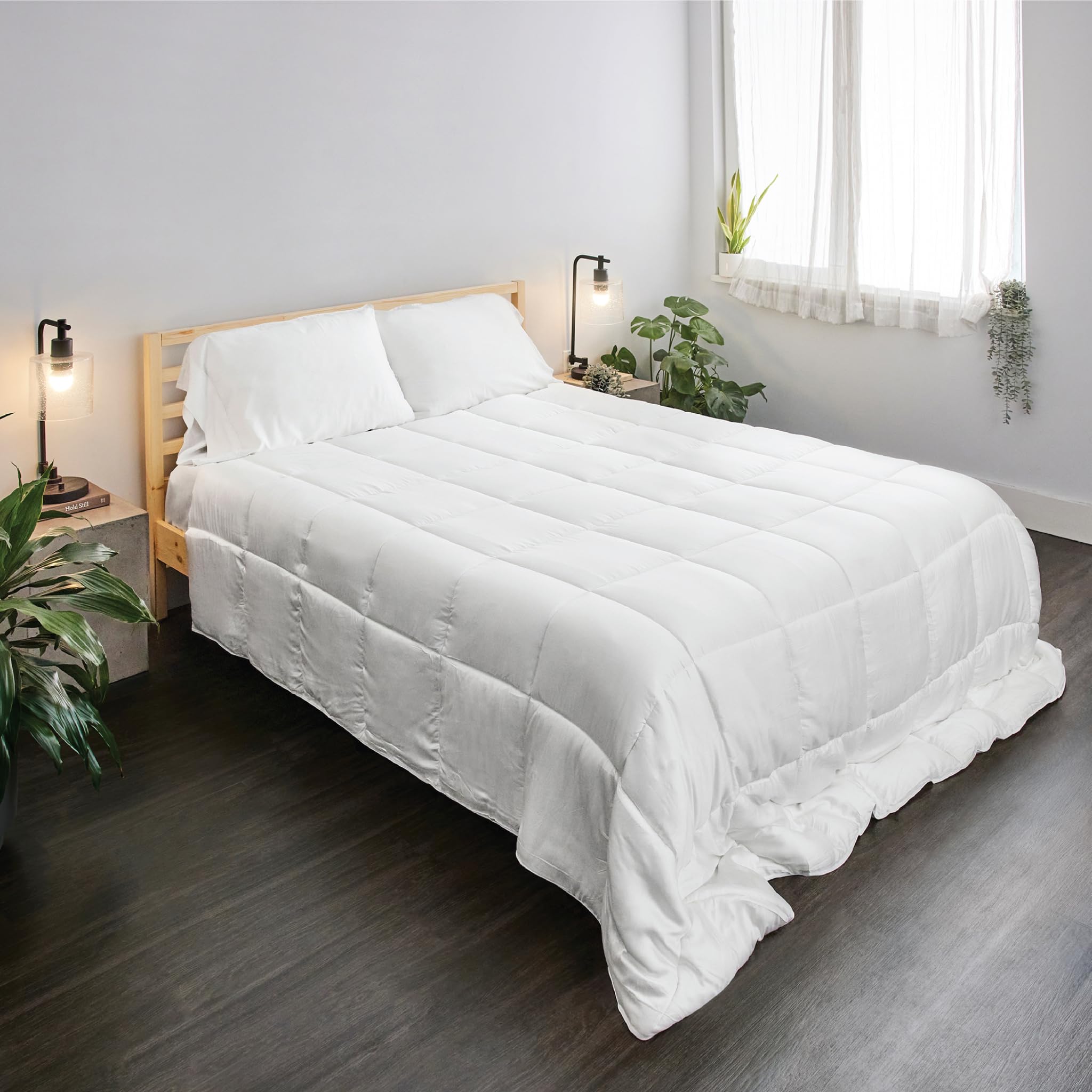 All Season King Size Comforter, 100% Viscose Made from Bamboo