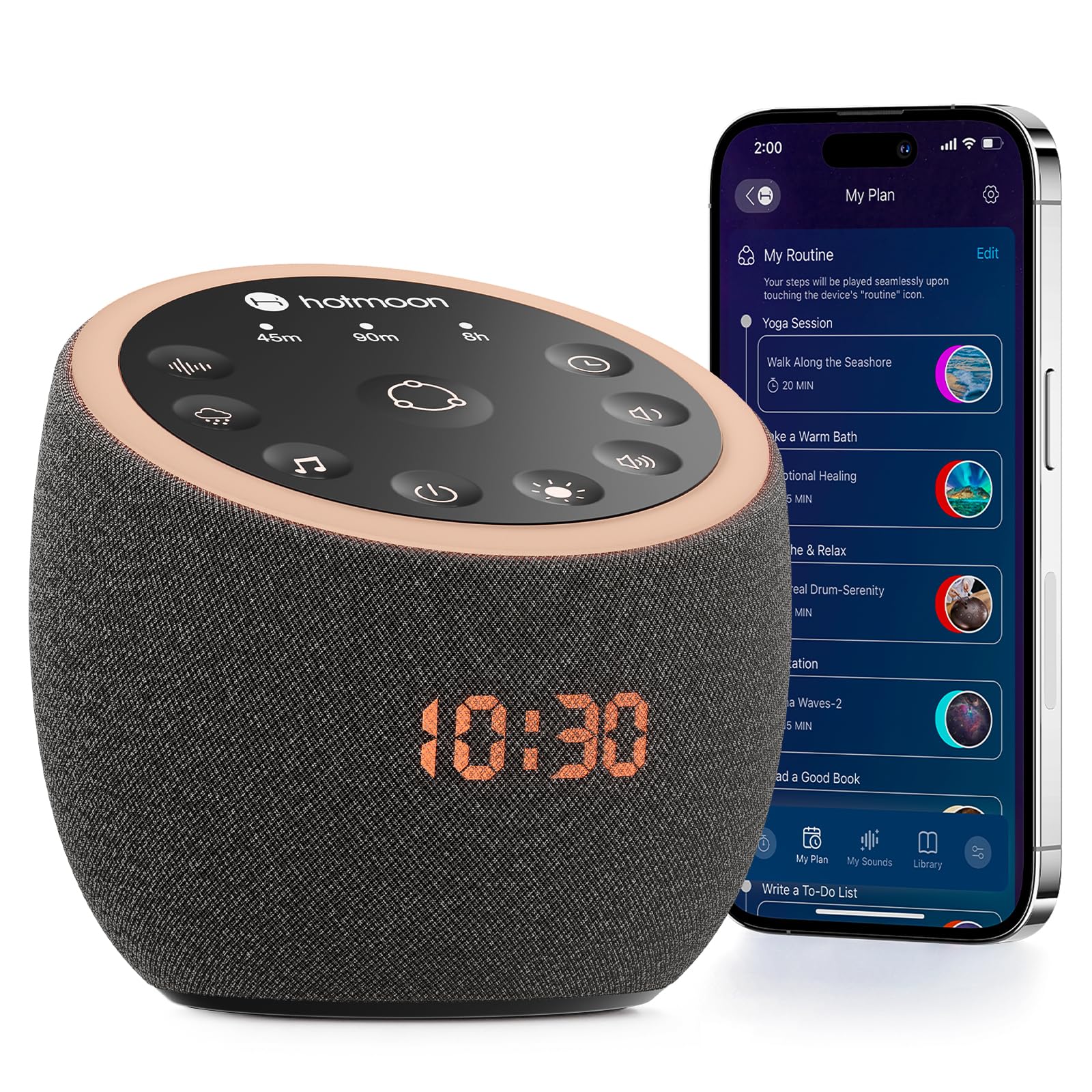 Cocoon Pro 2 Sound Machine 388 Soothing Sounds for Babies & Adults