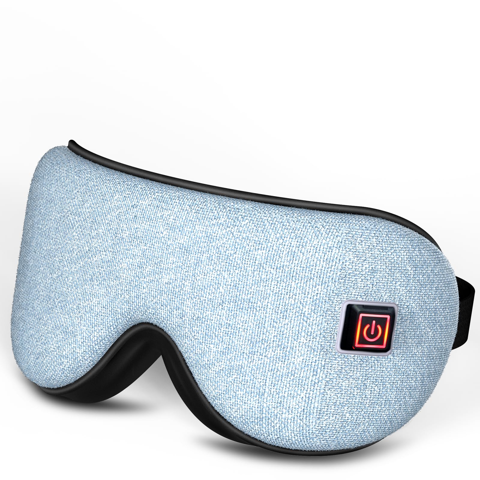 Cordless Heat Cooling Sleep Eye Mask for Dry Eyes Migraines Improve Sleeping