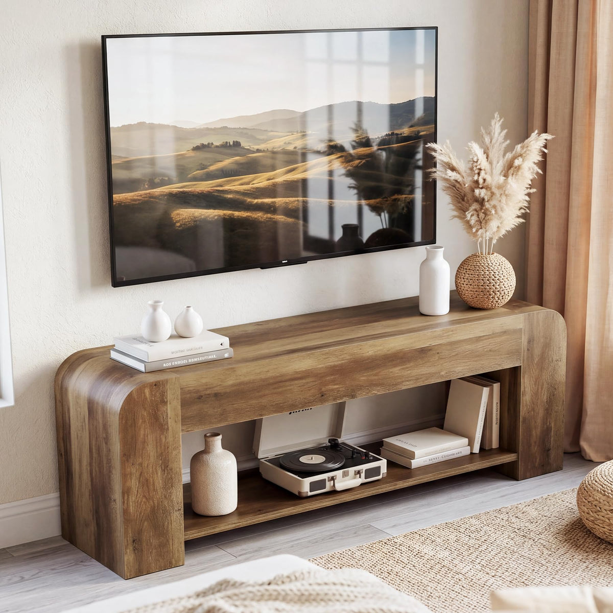 63" 2-Tier TV Stand for 55/65/70" TVs