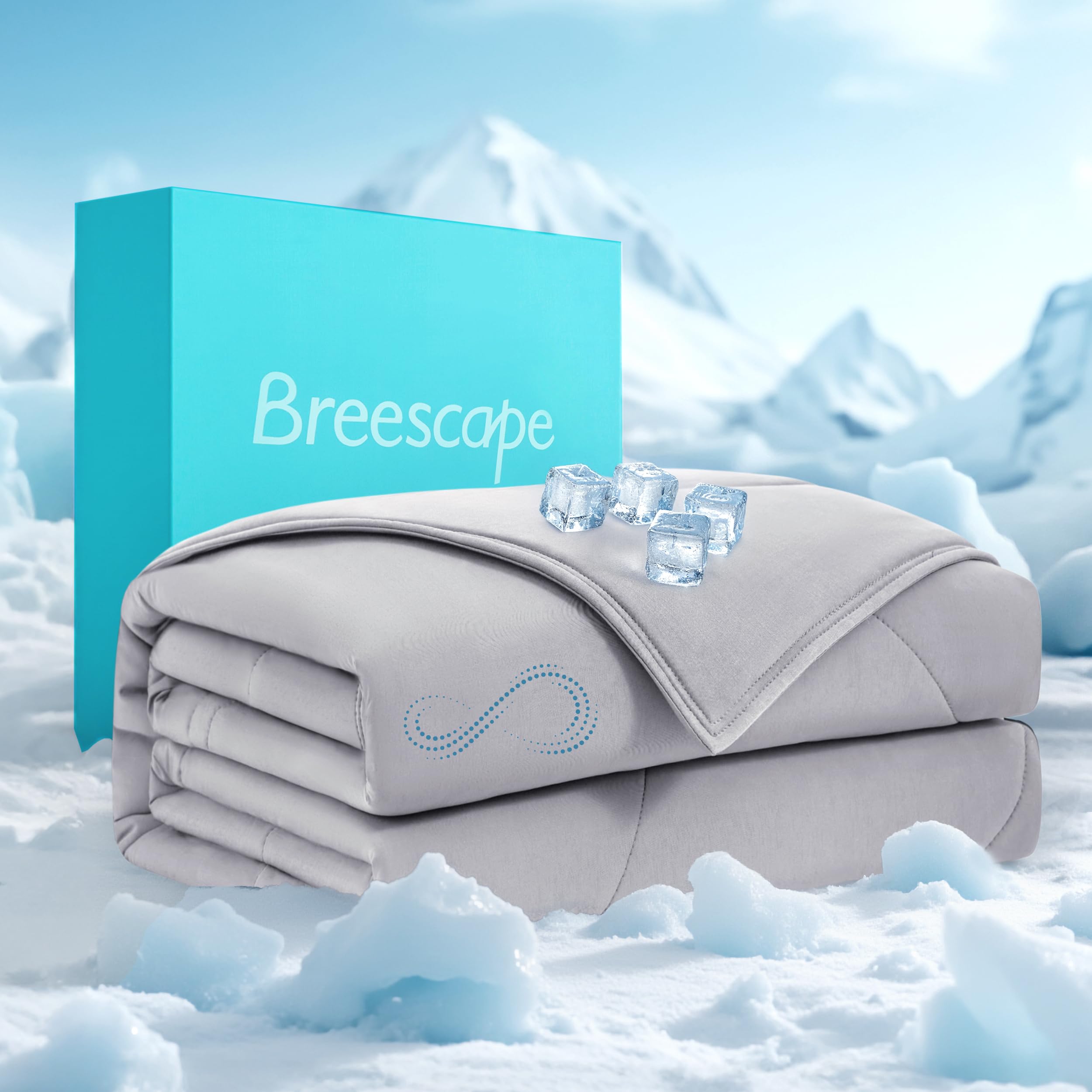 Cooling Comforter King Size - BlendTek™ Q-Max>0.46 Tech