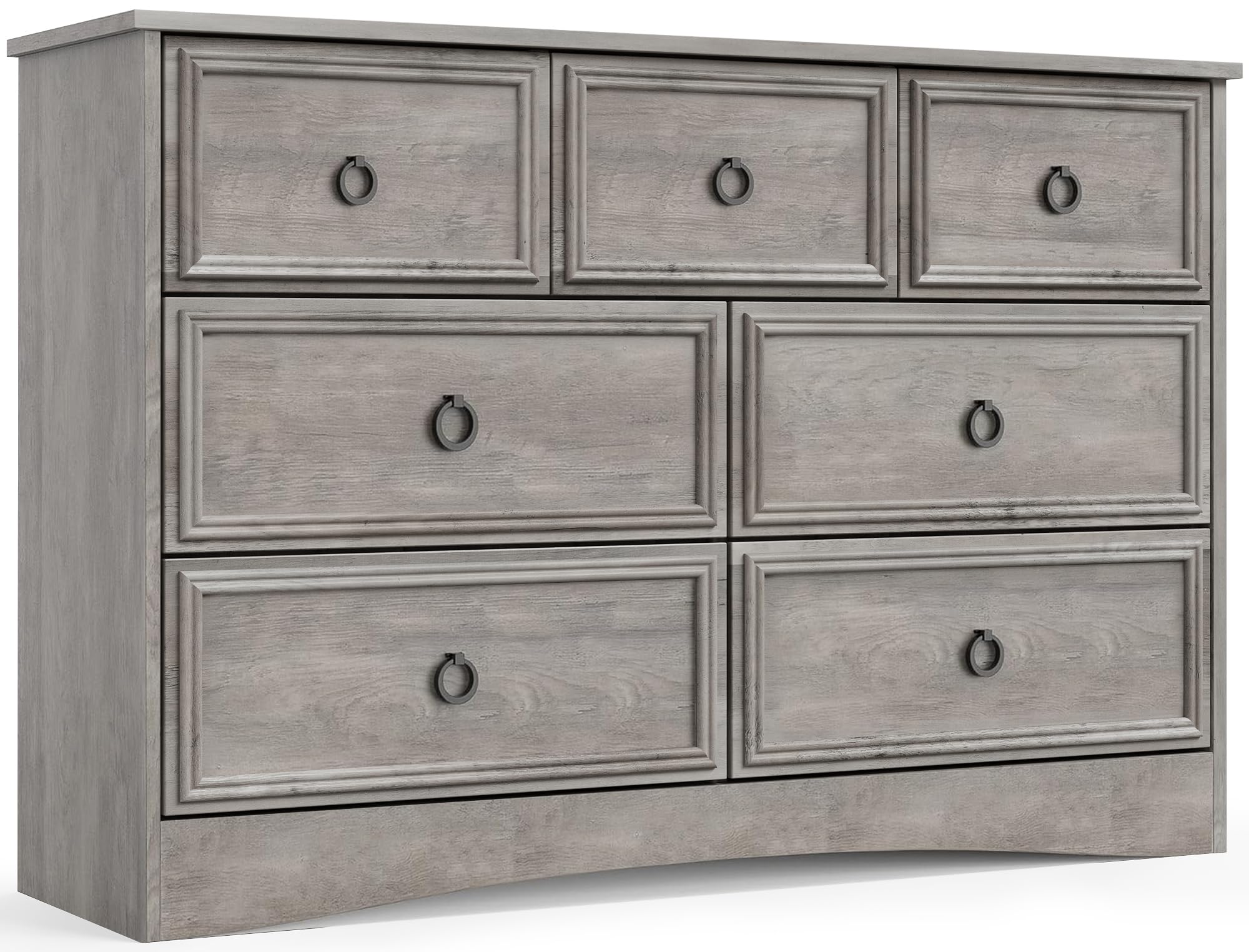 Modern 7 Drawer Dresser, 47.24" Wide Dressers for Bedroom