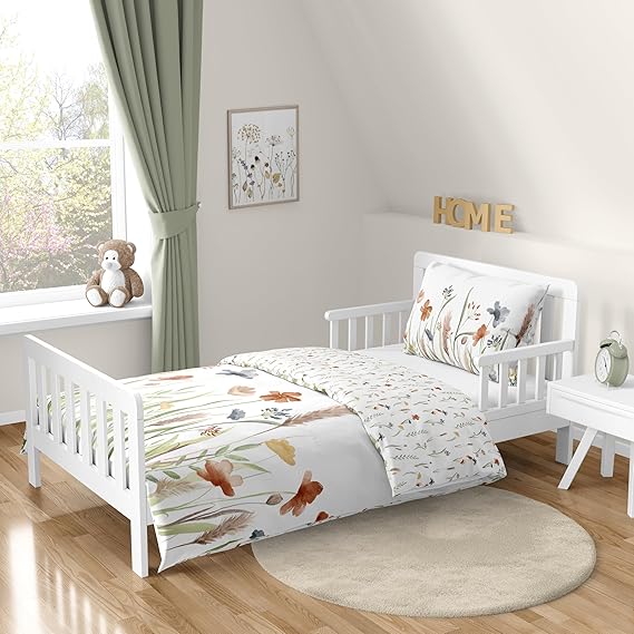 Designs Vintage Floral Boho Girl Toddler Kid Childrens Comforter
