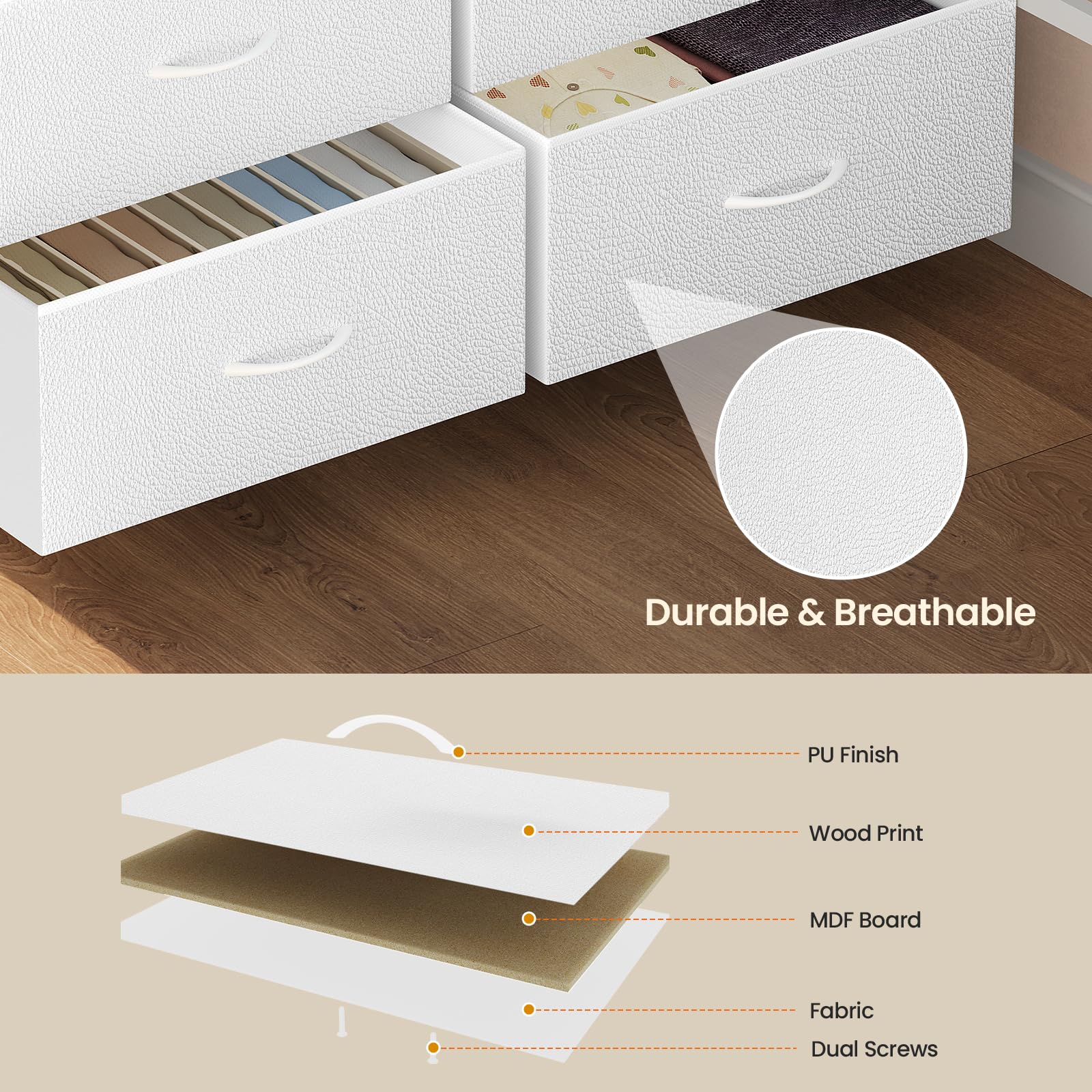 Twin Size Loft Bed with Stairs, 8 Storage Drawers, Metal Kids Loft Bed