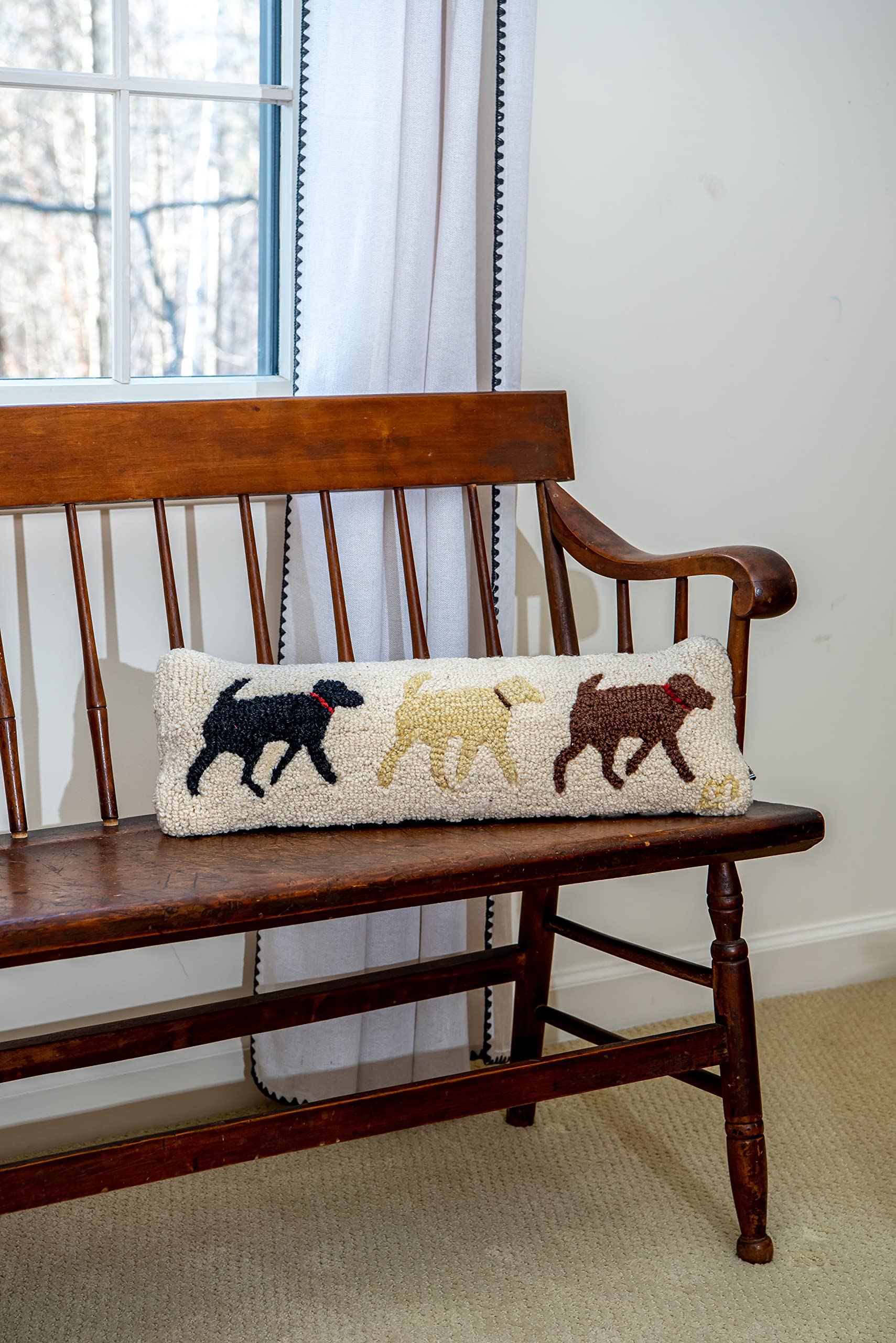4 Corners Artist-Designed Follow My Lead Hand-Hooked Wool