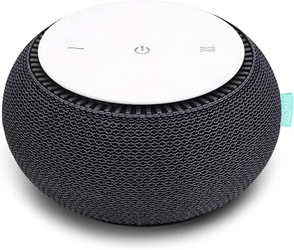 Smart White Noise Sound Machine - Real Fan Inside for Non-Looping