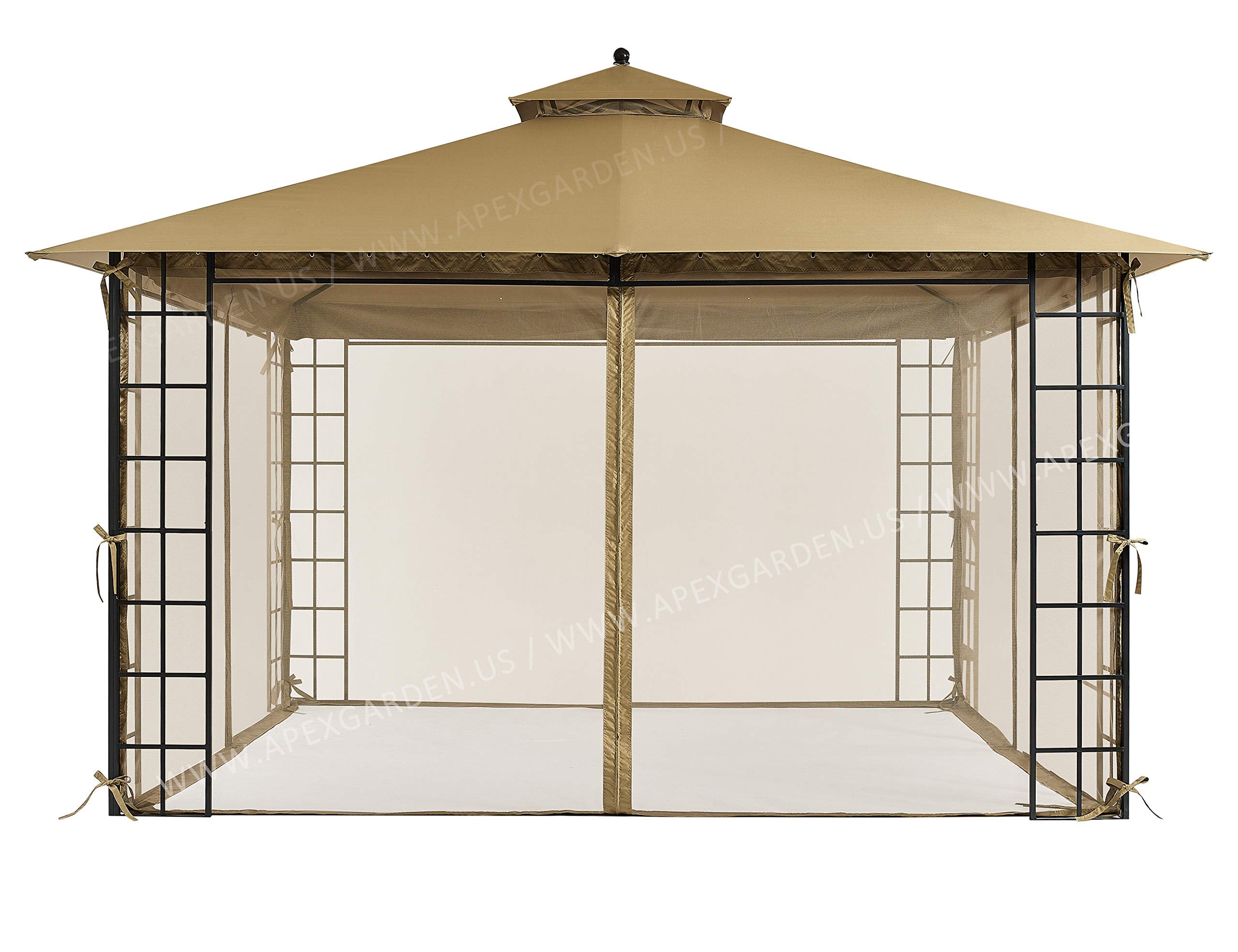 10 ft. x 12 ft. Melody Gazebo with Mosquito Net